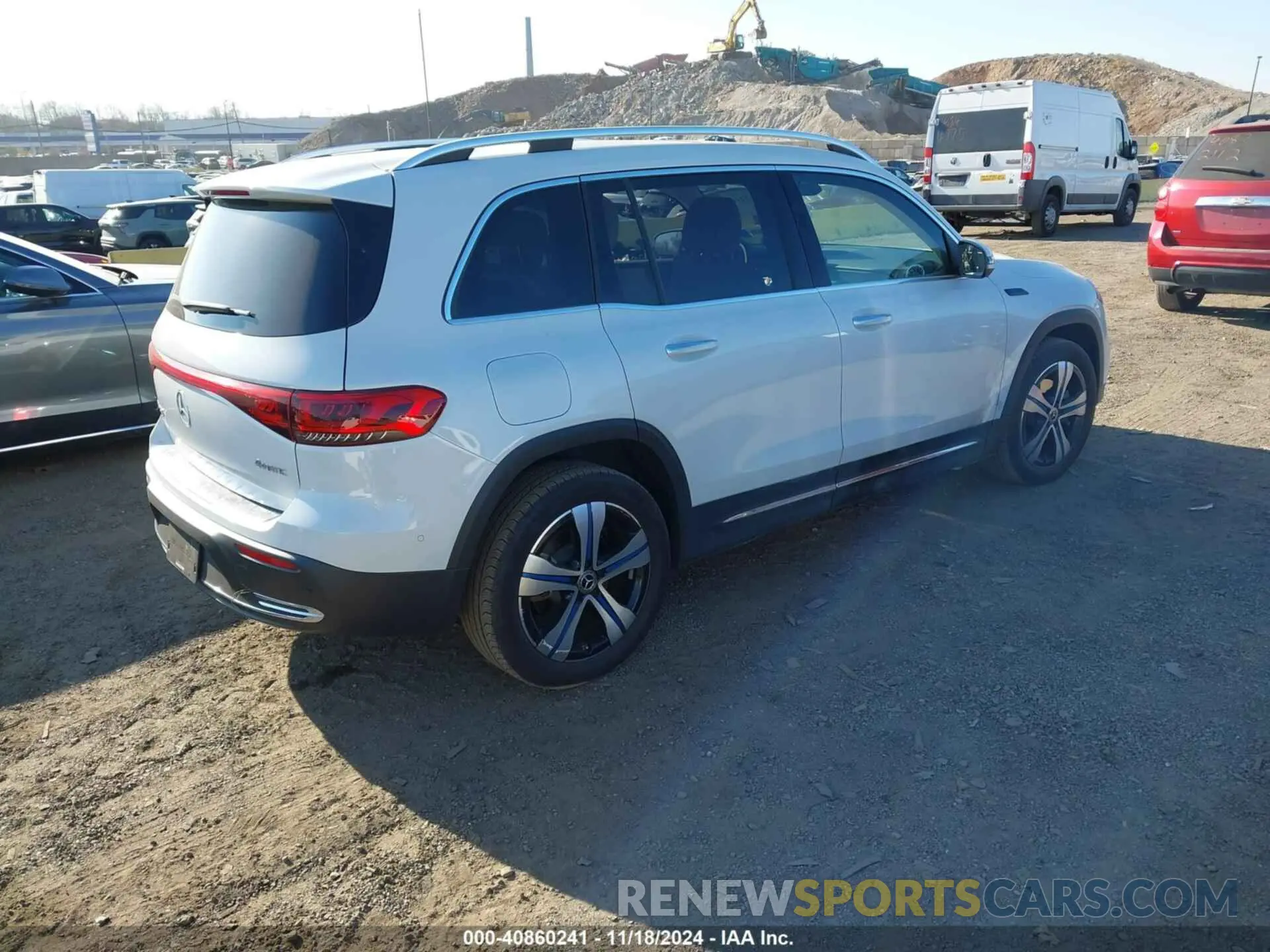 4 fotografías del automóvil dañado W1N9M1DB9PN017401 MERCEDES-BENZ EQB 350 SUV 2023