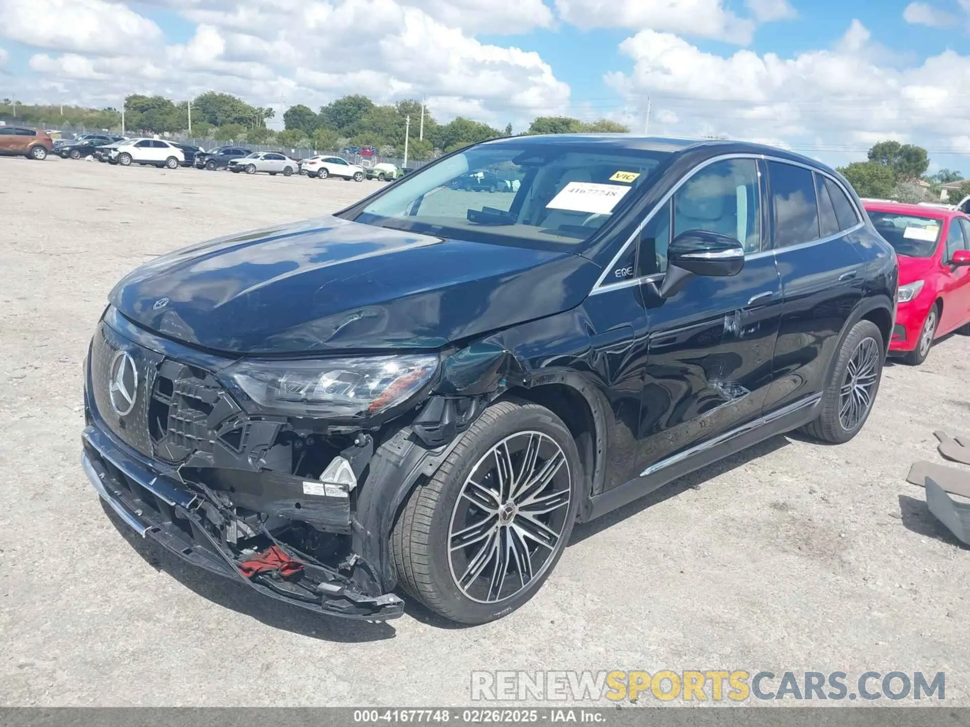 2 fotografías del automóvil dañado 4JGGM2BB8RA045655 MERCEDES-BENZ EQE 2024