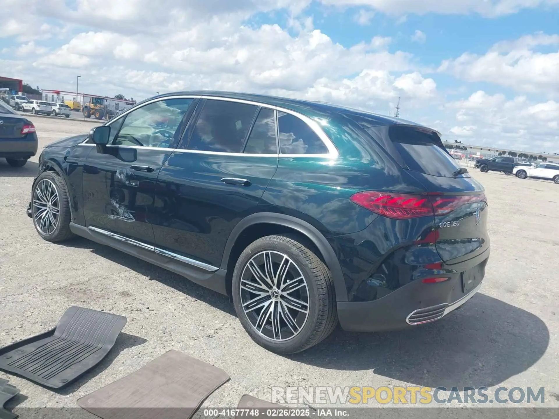 3 fotografías del automóvil dañado 4JGGM2BB8RA045655 MERCEDES-BENZ EQE 2024