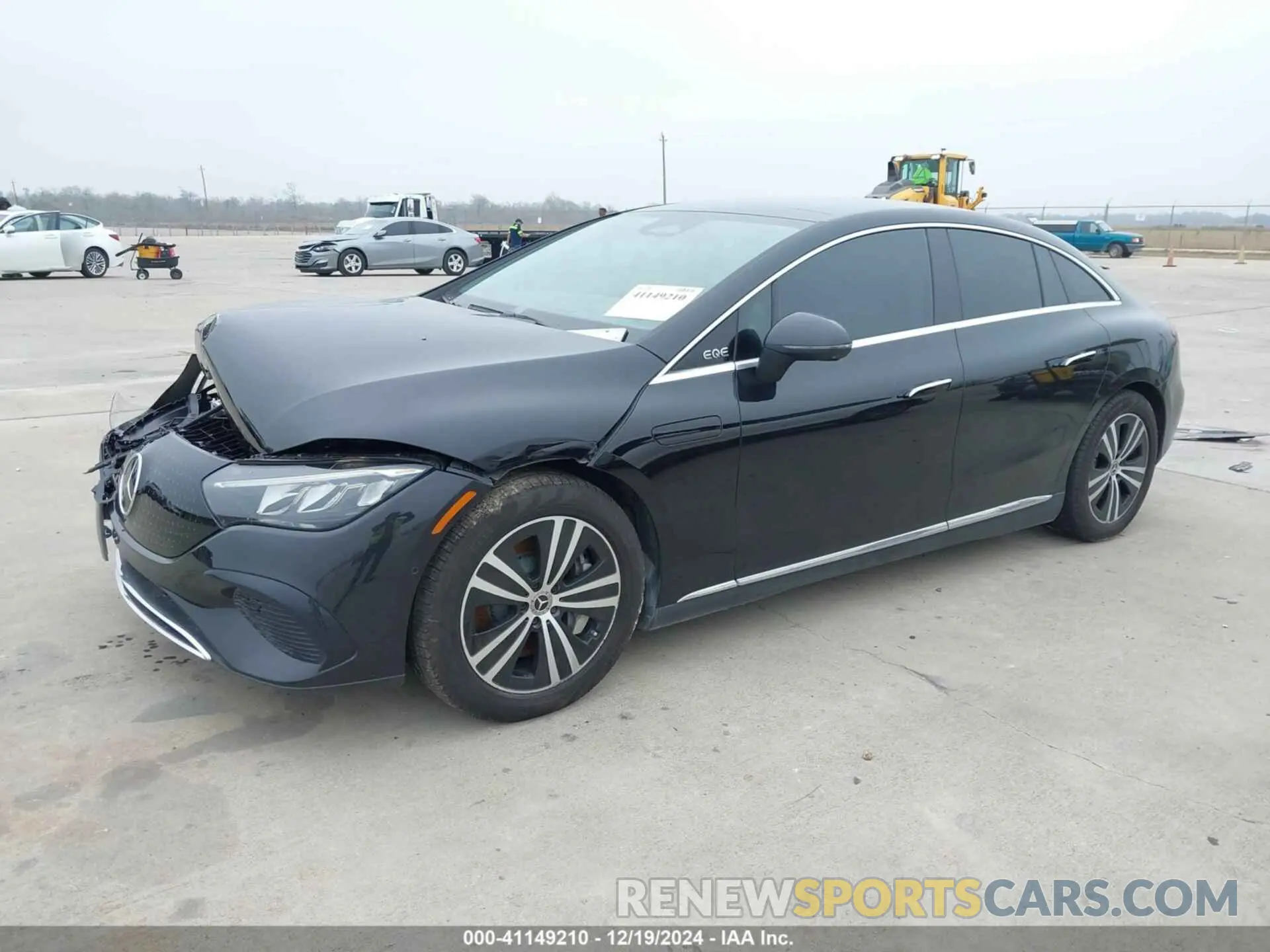 2 fotografías del automóvil dañado W1KEG1CB4PF032113 MERCEDES-BENZ EQE 350 2023