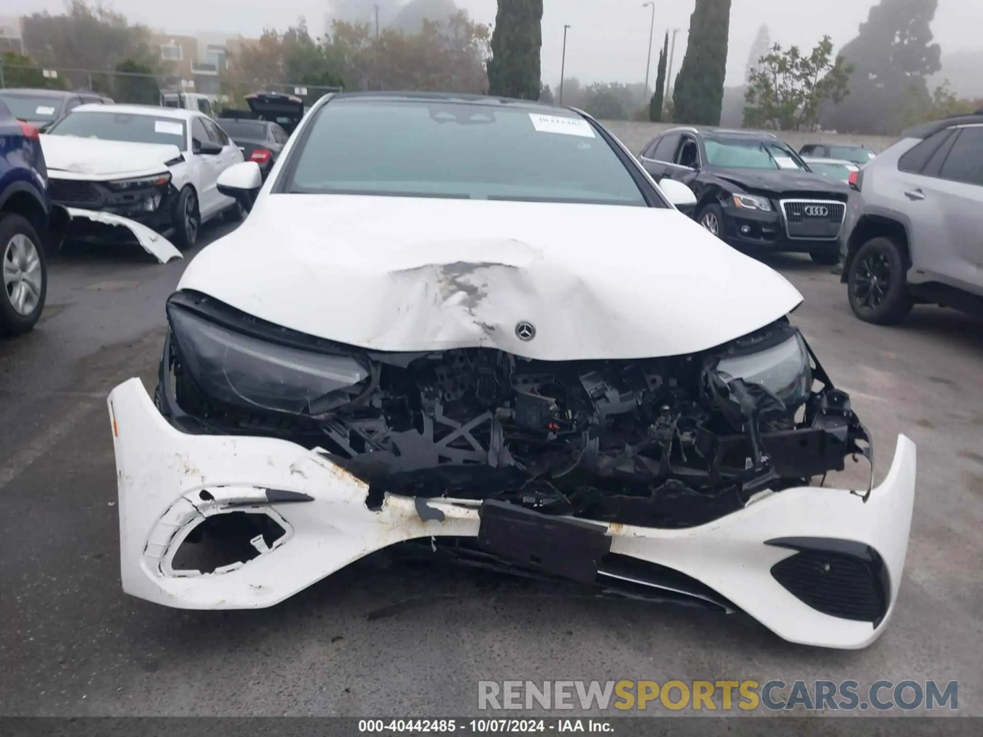 12 fotografías del automóvil dañado W1KEG1CB5PF017894 MERCEDES-BENZ EQE 350 2023