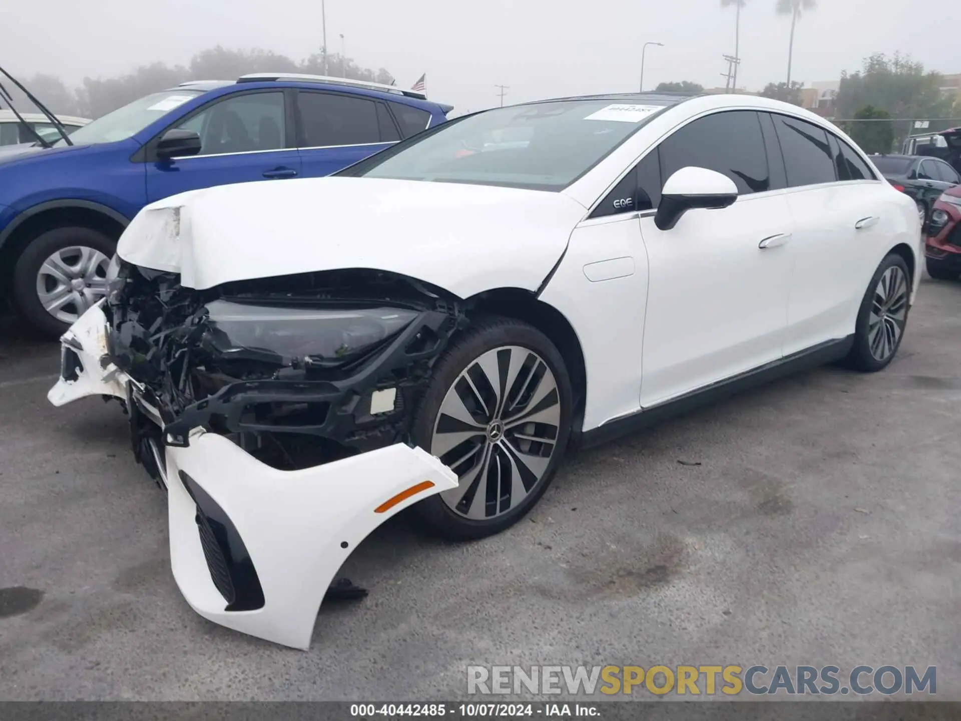 2 fotografías del automóvil dañado W1KEG1CB5PF017894 MERCEDES-BENZ EQE 350 2023