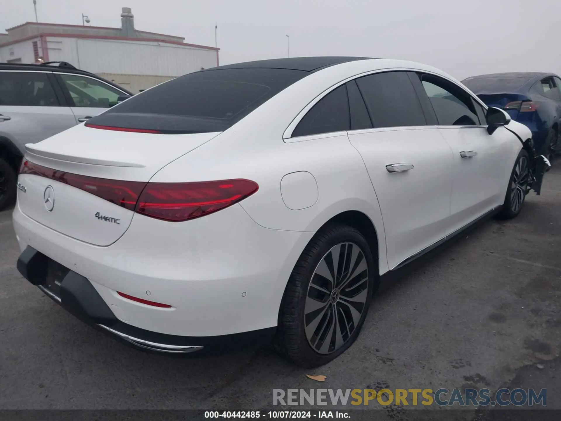 4 fotografías del automóvil dañado W1KEG1CB5PF017894 MERCEDES-BENZ EQE 350 2023