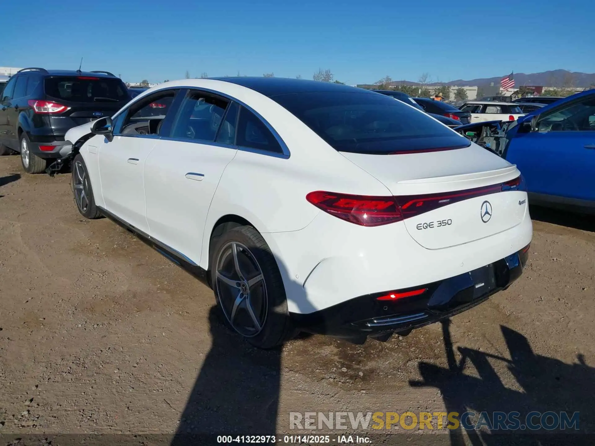 3 fotografías del automóvil dañado W1KEG1CBXPF013632 MERCEDES-BENZ EQE 350 2023