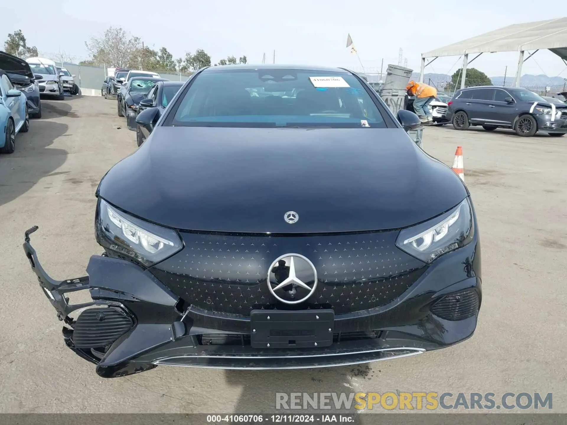 12 fotografías del automóvil dañado W1KEG1CBXRF058072 MERCEDES-BENZ EQE 350 2024