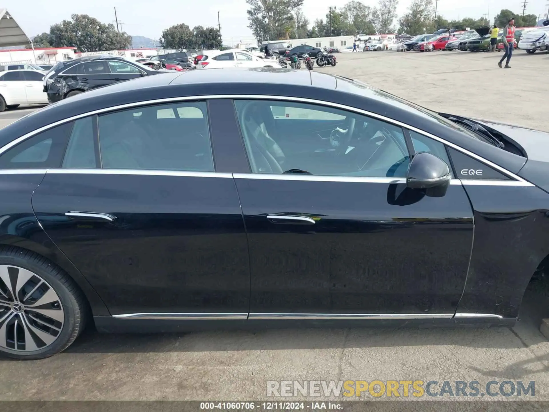 13 fotografías del automóvil dañado W1KEG1CBXRF058072 MERCEDES-BENZ EQE 350 2024