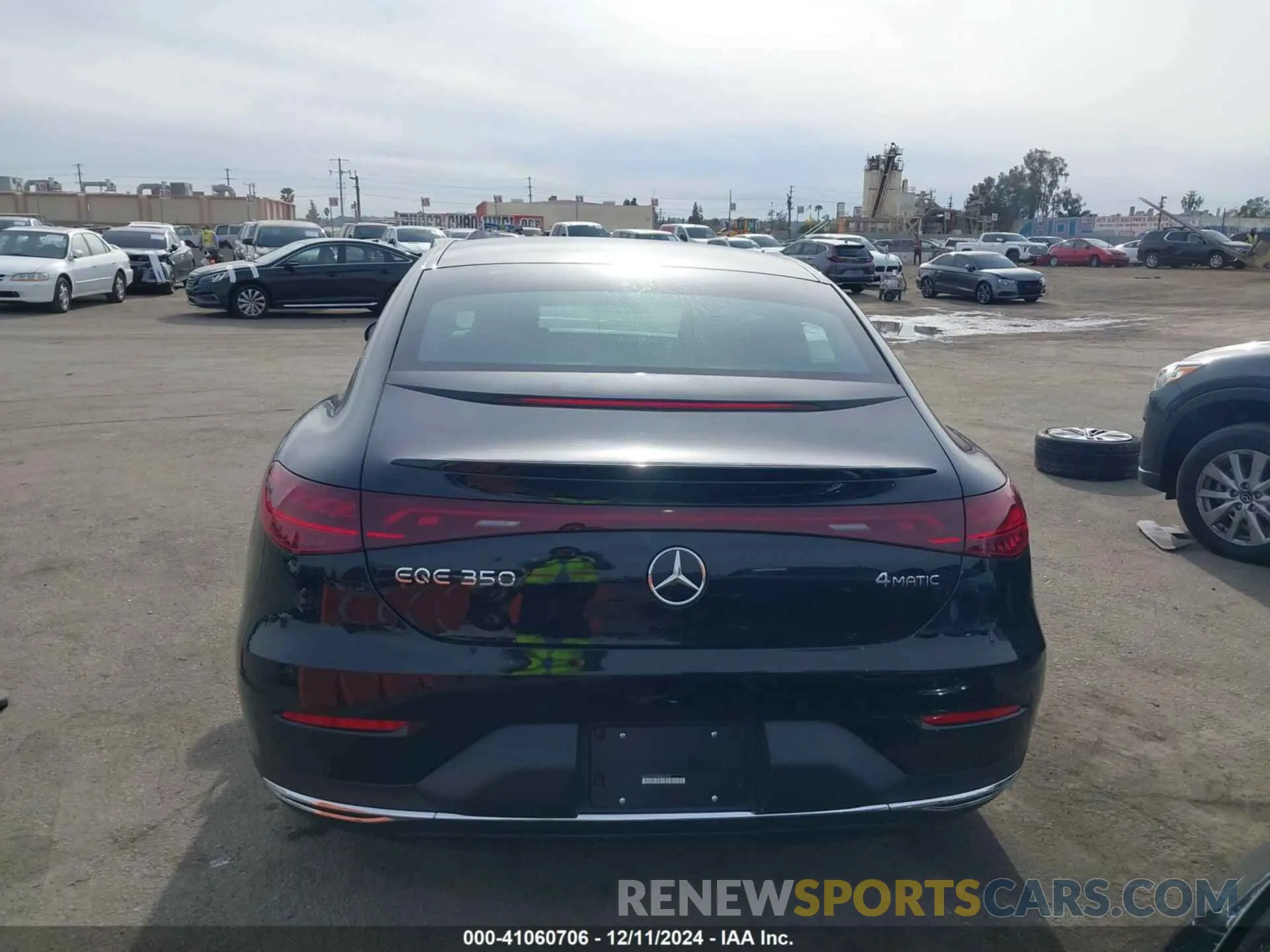 16 fotografías del automóvil dañado W1KEG1CBXRF058072 MERCEDES-BENZ EQE 350 2024