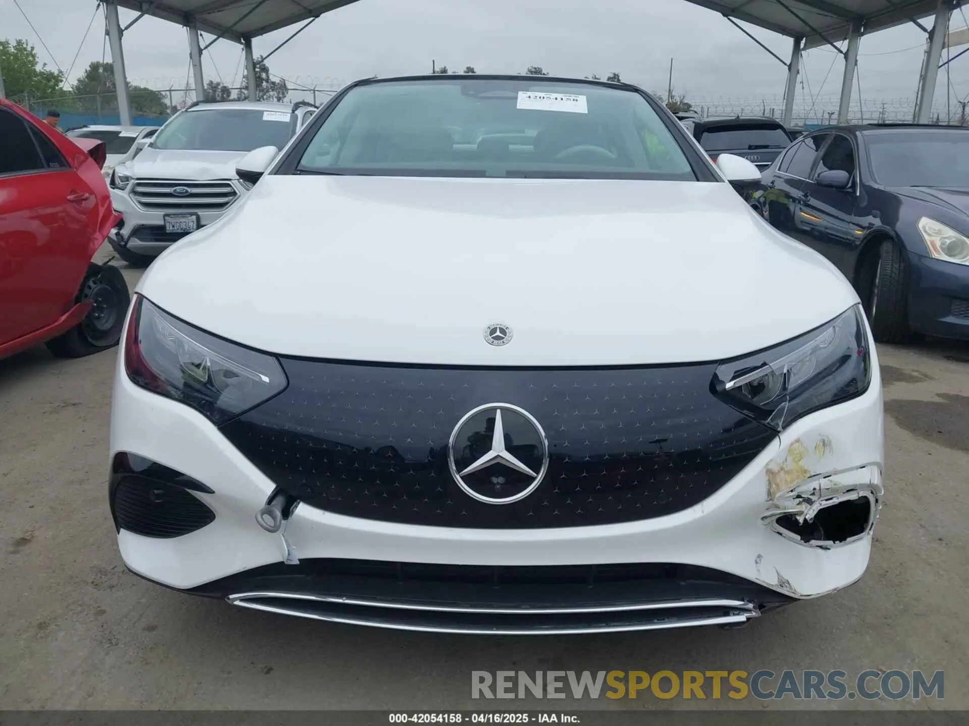 12 fotografías del automóvil dañado W1KEG2BB3RF048927 MERCEDES-BENZ EQE 350+ 2024