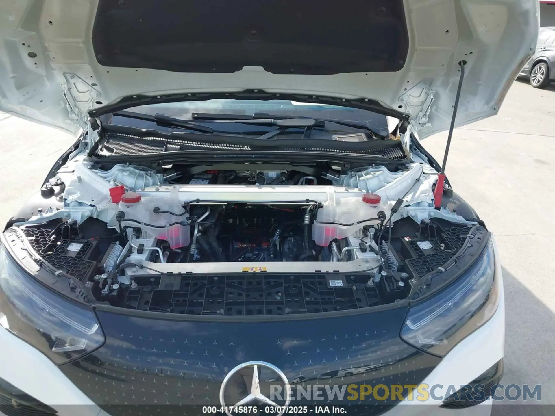 10 fotografías del automóvil dañado W1KEG2BB4RF061041 MERCEDES-BENZ EQE 350+ 2024