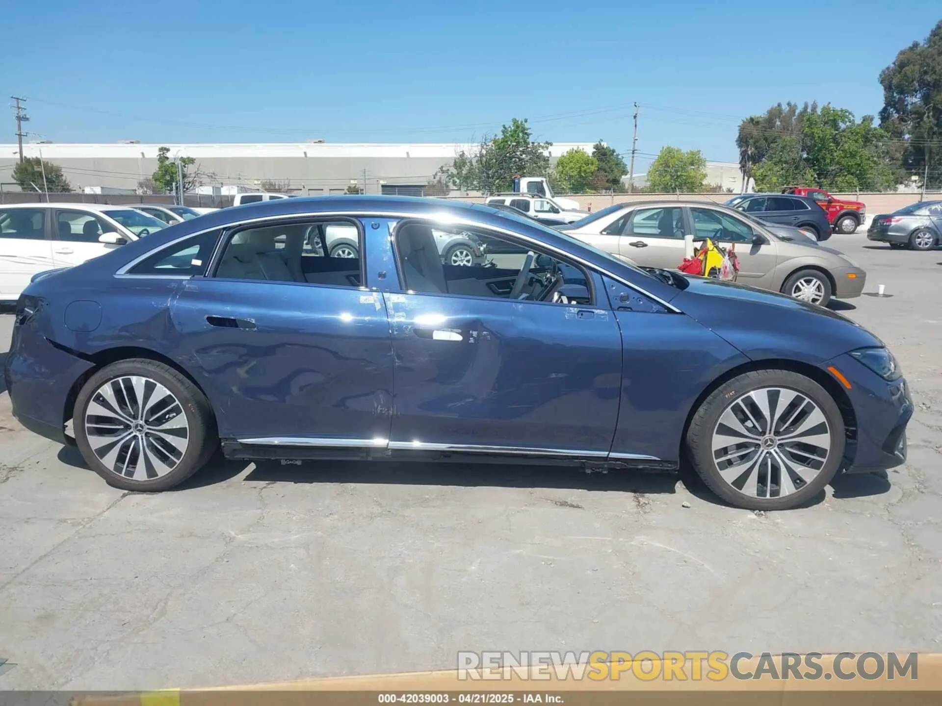 14 fotografías del automóvil dañado W1KEG2BB6RF060599 MERCEDES-BENZ EQE 350+ 2024