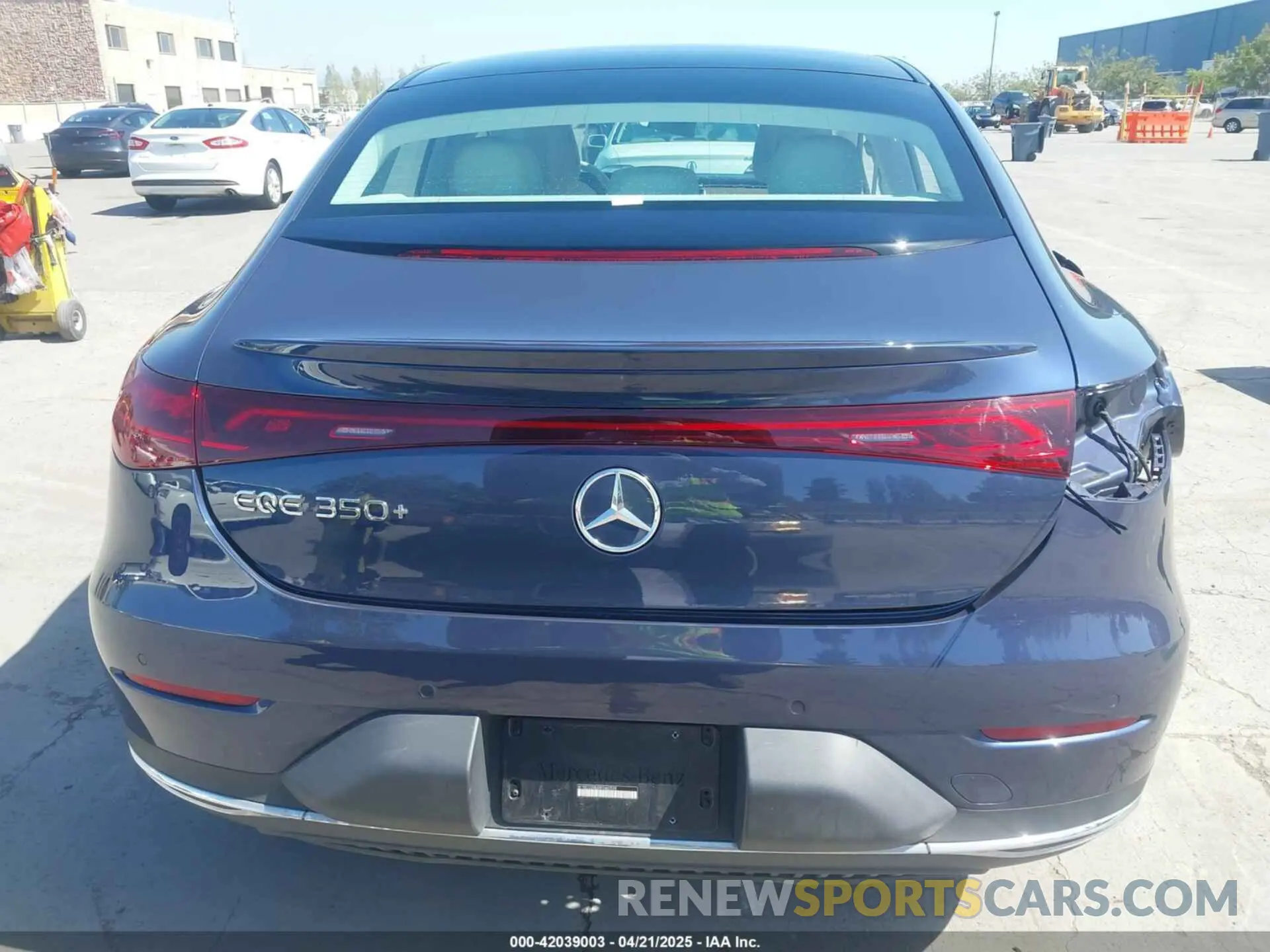 17 fotografías del automóvil dañado W1KEG2BB6RF060599 MERCEDES-BENZ EQE 350+ 2024