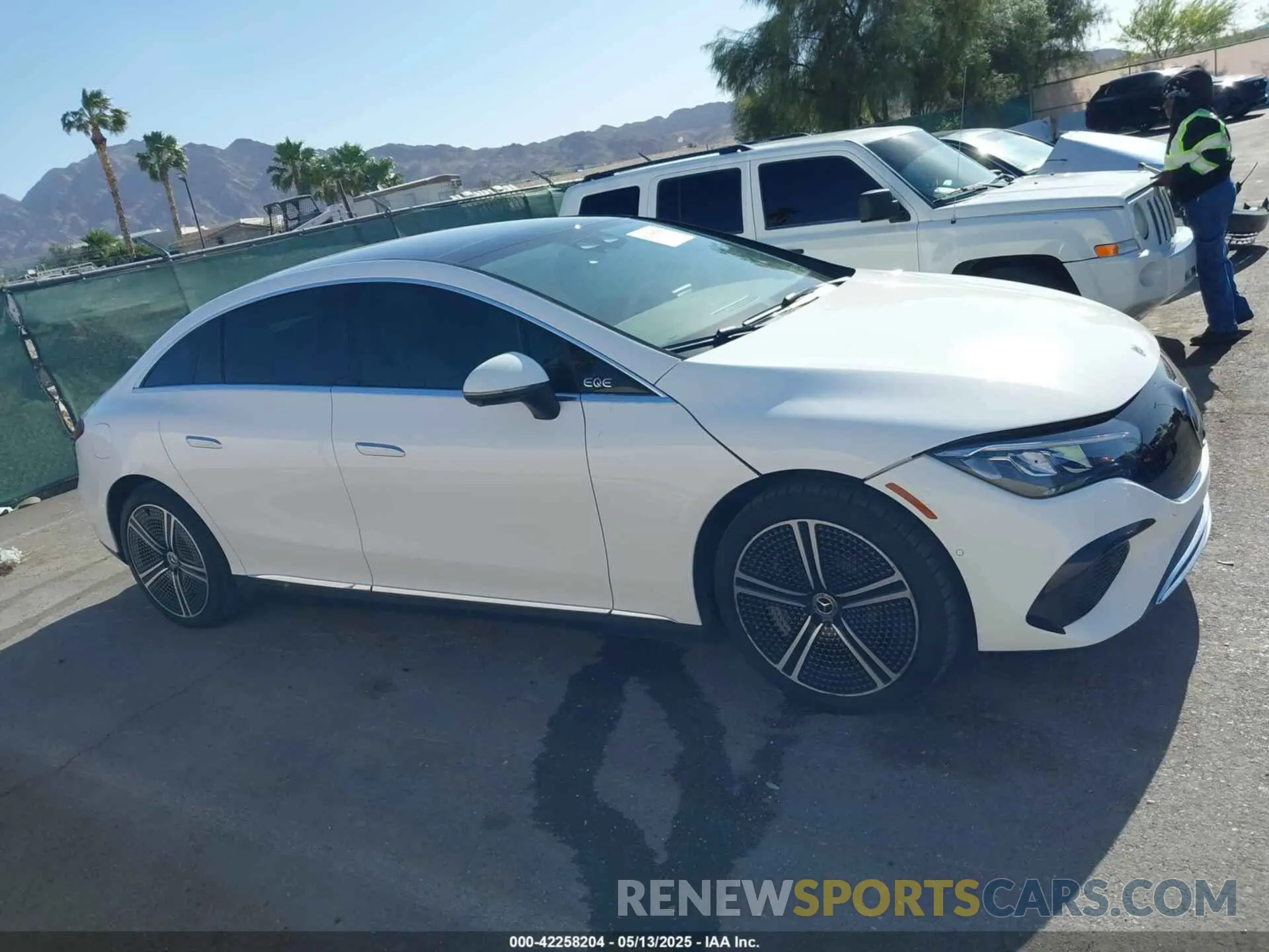 13 fotografías del automóvil dañado W1KEG2BB7RF060269 MERCEDES-BENZ EQE 350+ 2024