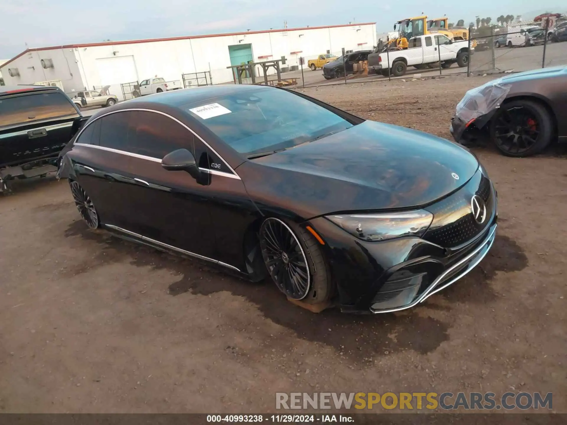 1 fotografías del automóvil dañado W1KEG2BBXRF056894 MERCEDES-BENZ EQE 350+ 2024
