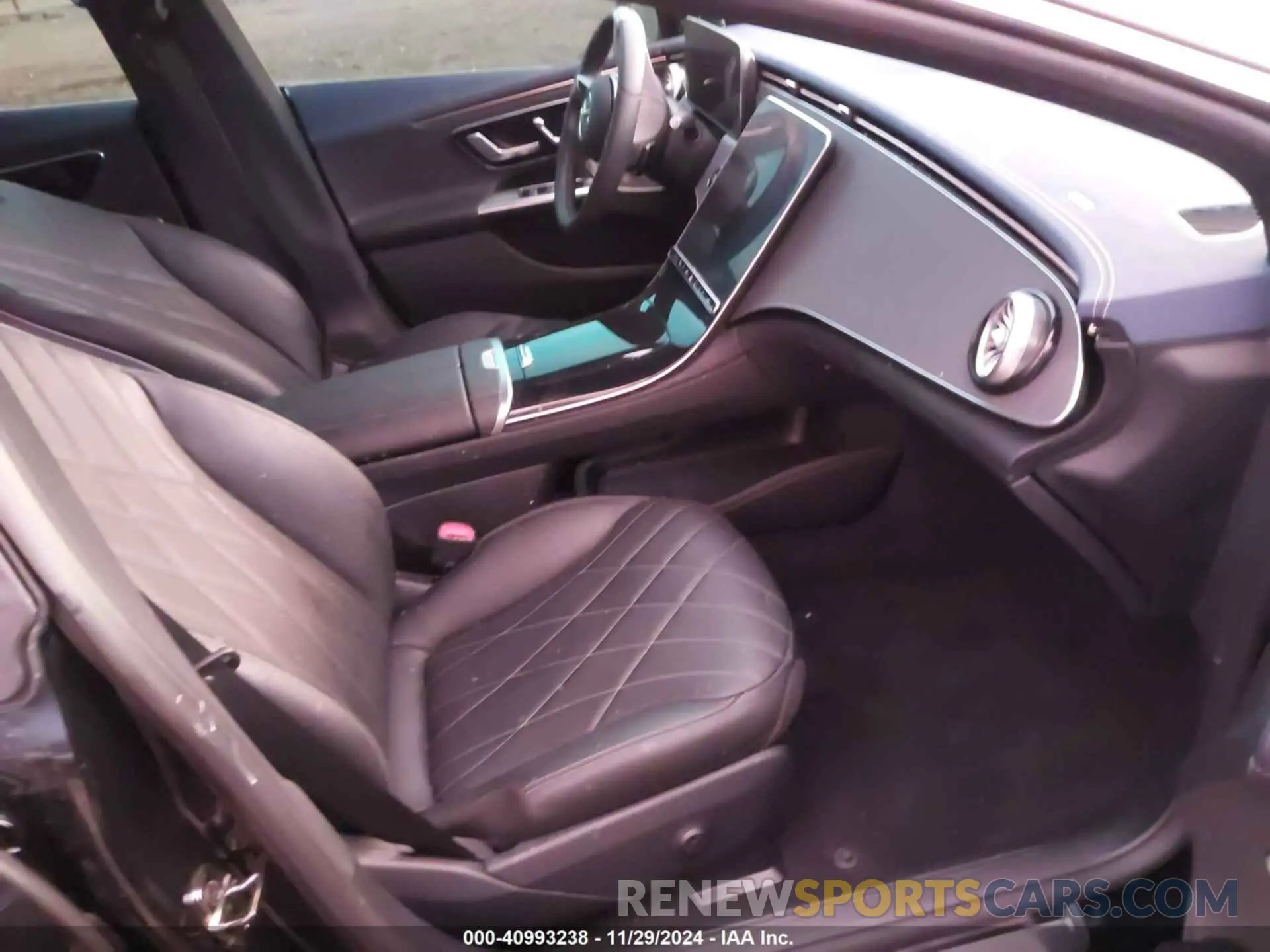 5 fotografías del automóvil dañado W1KEG2BBXRF056894 MERCEDES-BENZ EQE 350+ 2024
