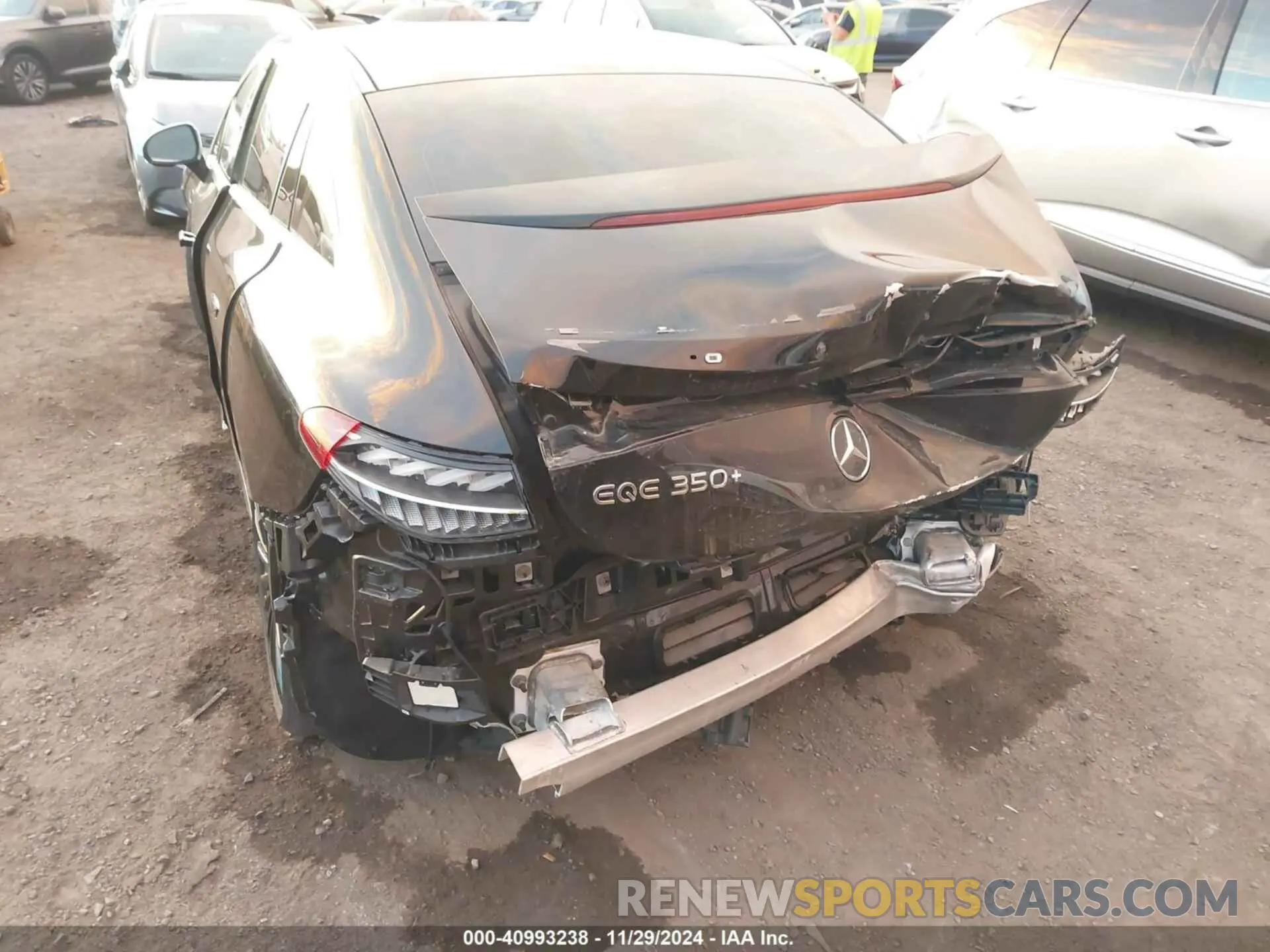 6 fotografías del automóvil dañado W1KEG2BBXRF056894 MERCEDES-BENZ EQE 350+ 2024
