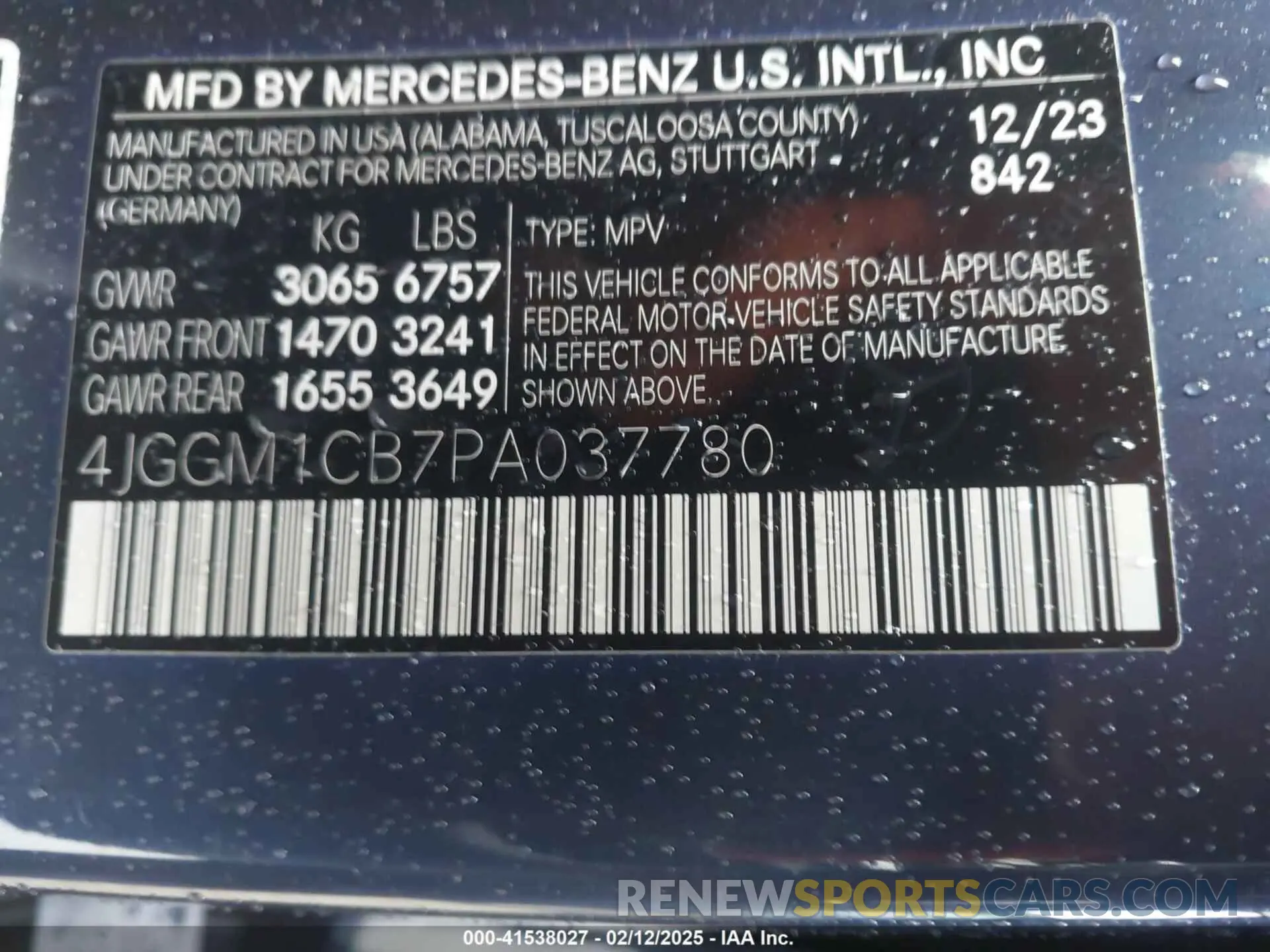 9 fotografías del automóvil dañado 4JGGM1CB7PA037780 MERCEDES-BENZ EQE 350 SUV 2023