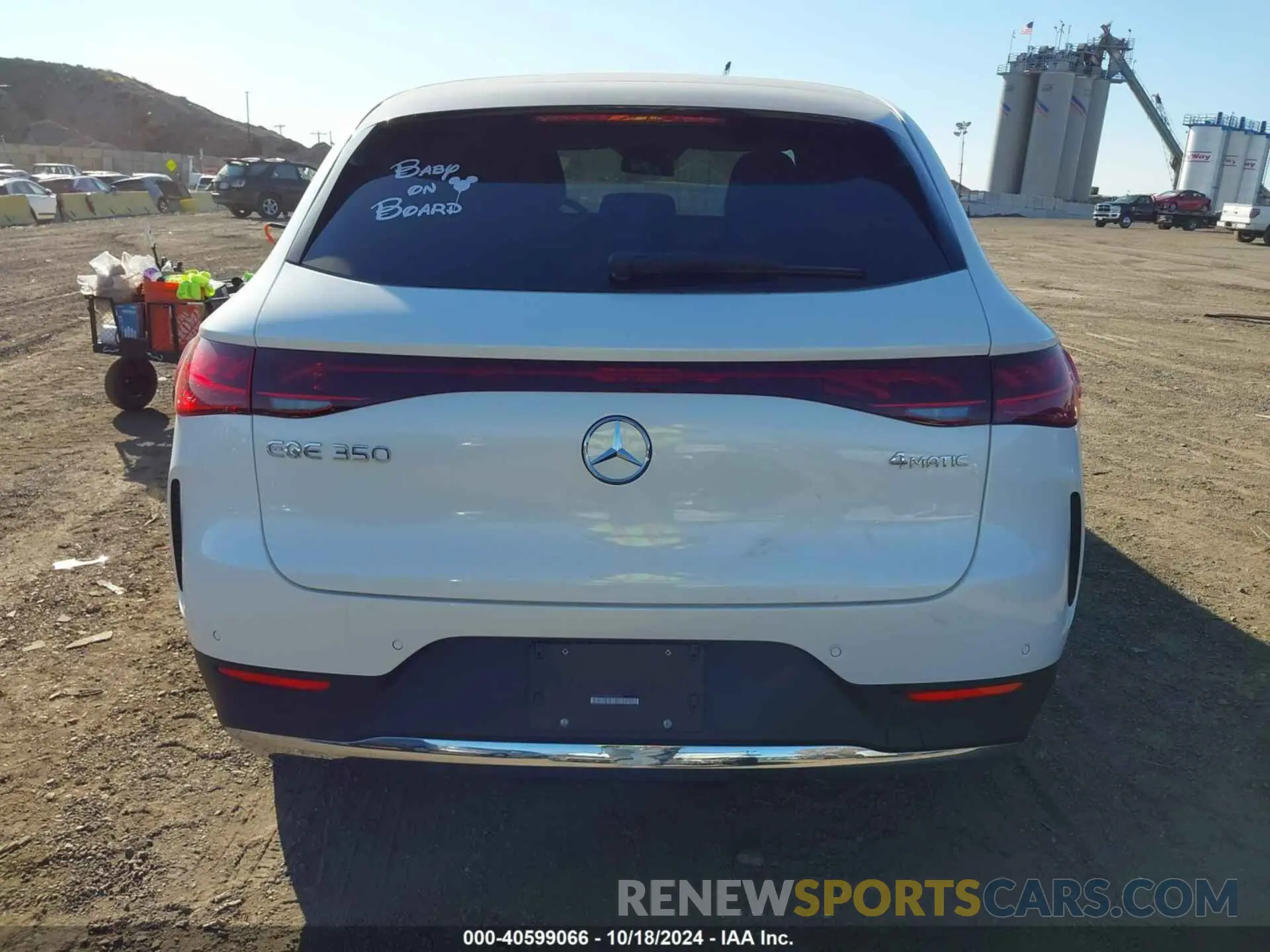 16 fotografías del automóvil dañado 4JGGM1CBXPA025266 MERCEDES-BENZ EQE 350 SUV 2023