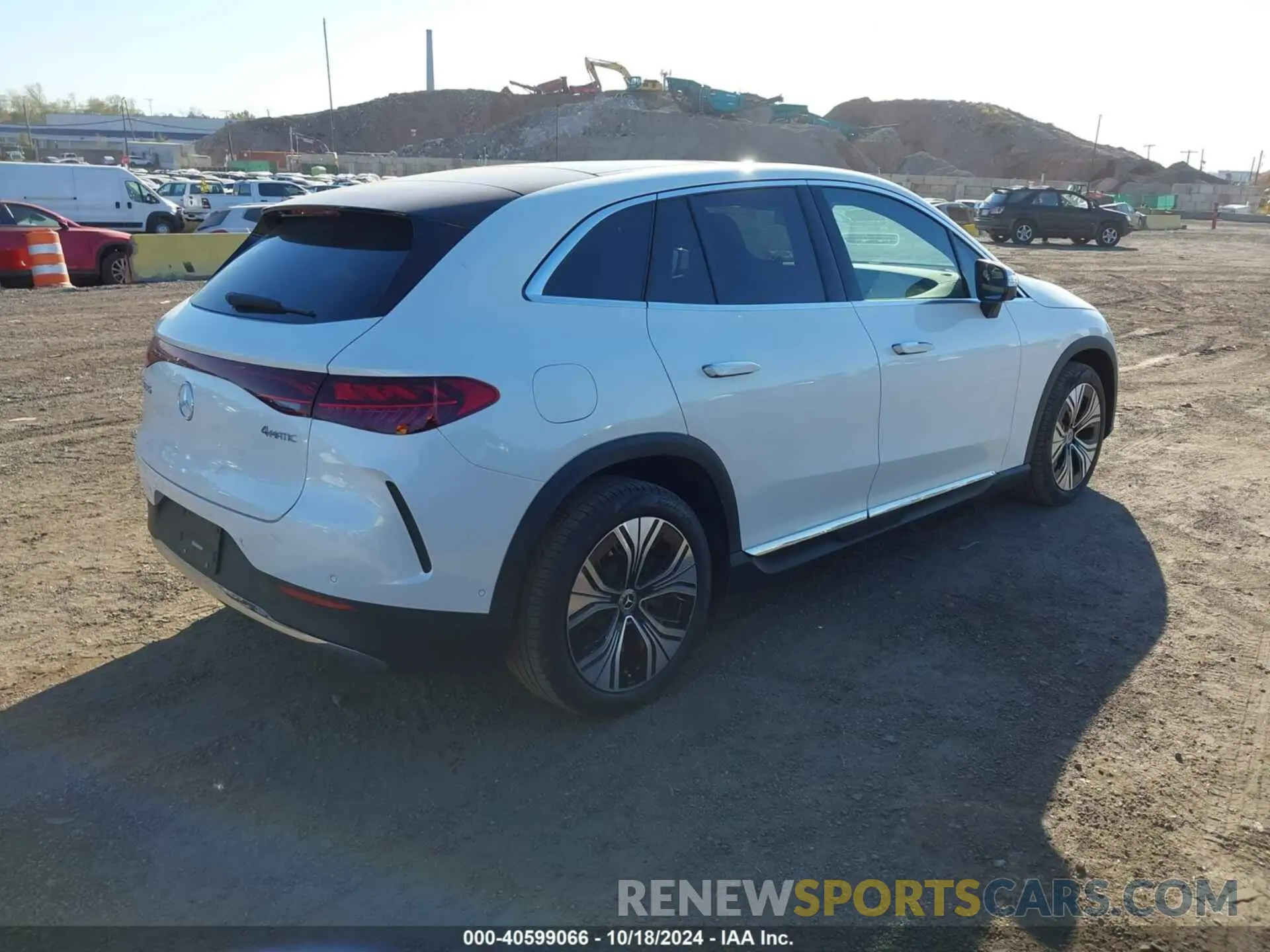 4 fotografías del automóvil dañado 4JGGM1CBXPA025266 MERCEDES-BENZ EQE 350 SUV 2023