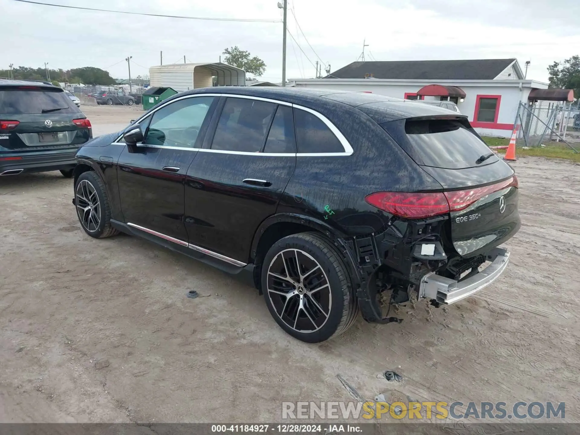 3 fotografías del automóvil dañado 4JGGM2BB0PA014994 MERCEDES-BENZ EQE 350+ SUV 2023