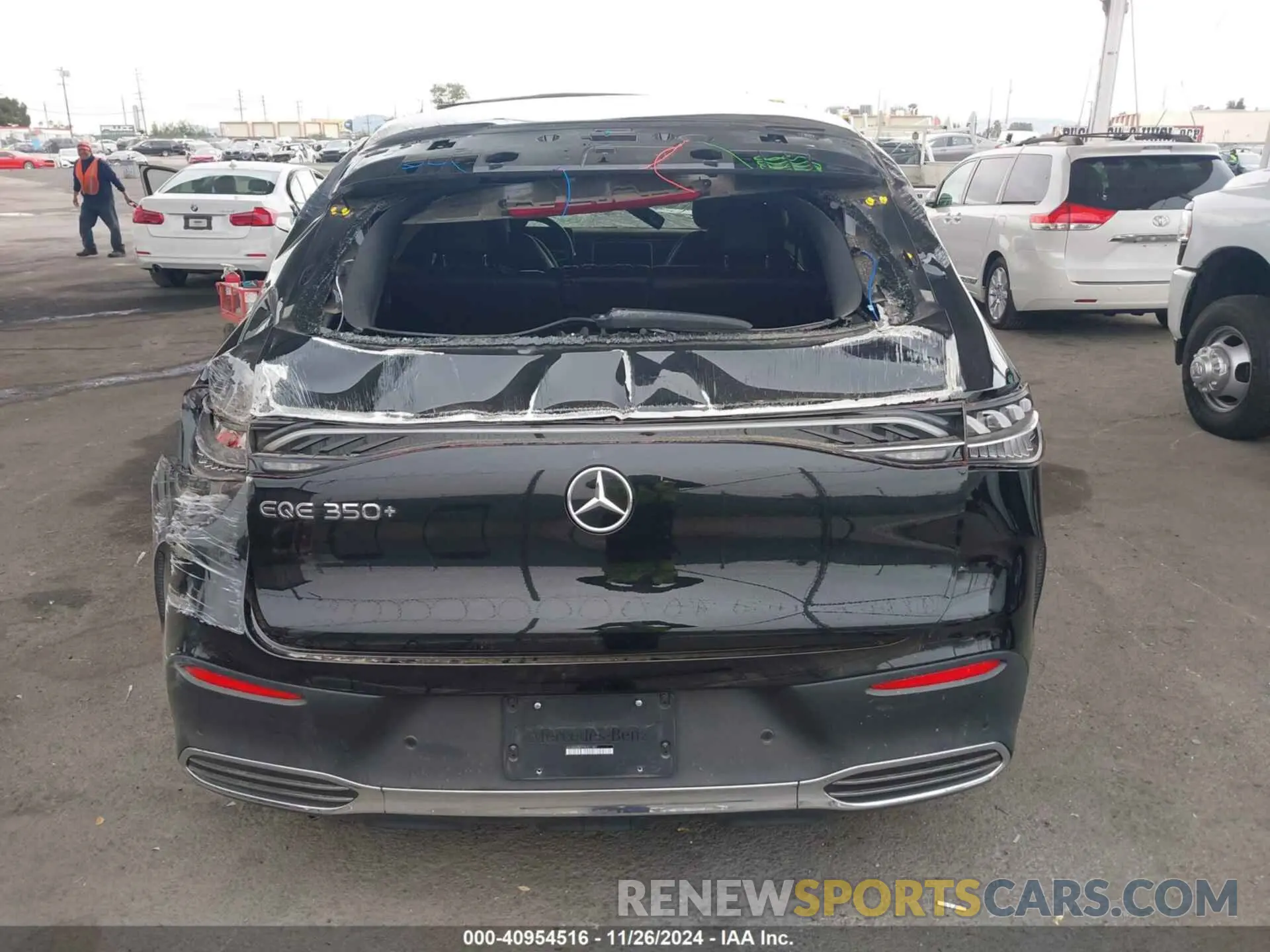 16 fotografías del automóvil dañado 4JGGM2BB2PA001387 MERCEDES-BENZ EQE 350+ SUV 2023