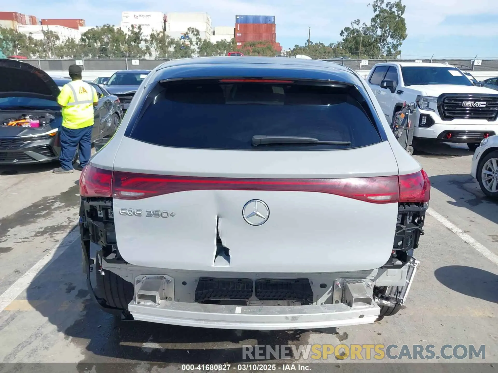15 fotografías del automóvil dañado 4JGGM2BB4PA014626 MERCEDES-BENZ EQE 350+ SUV 2023