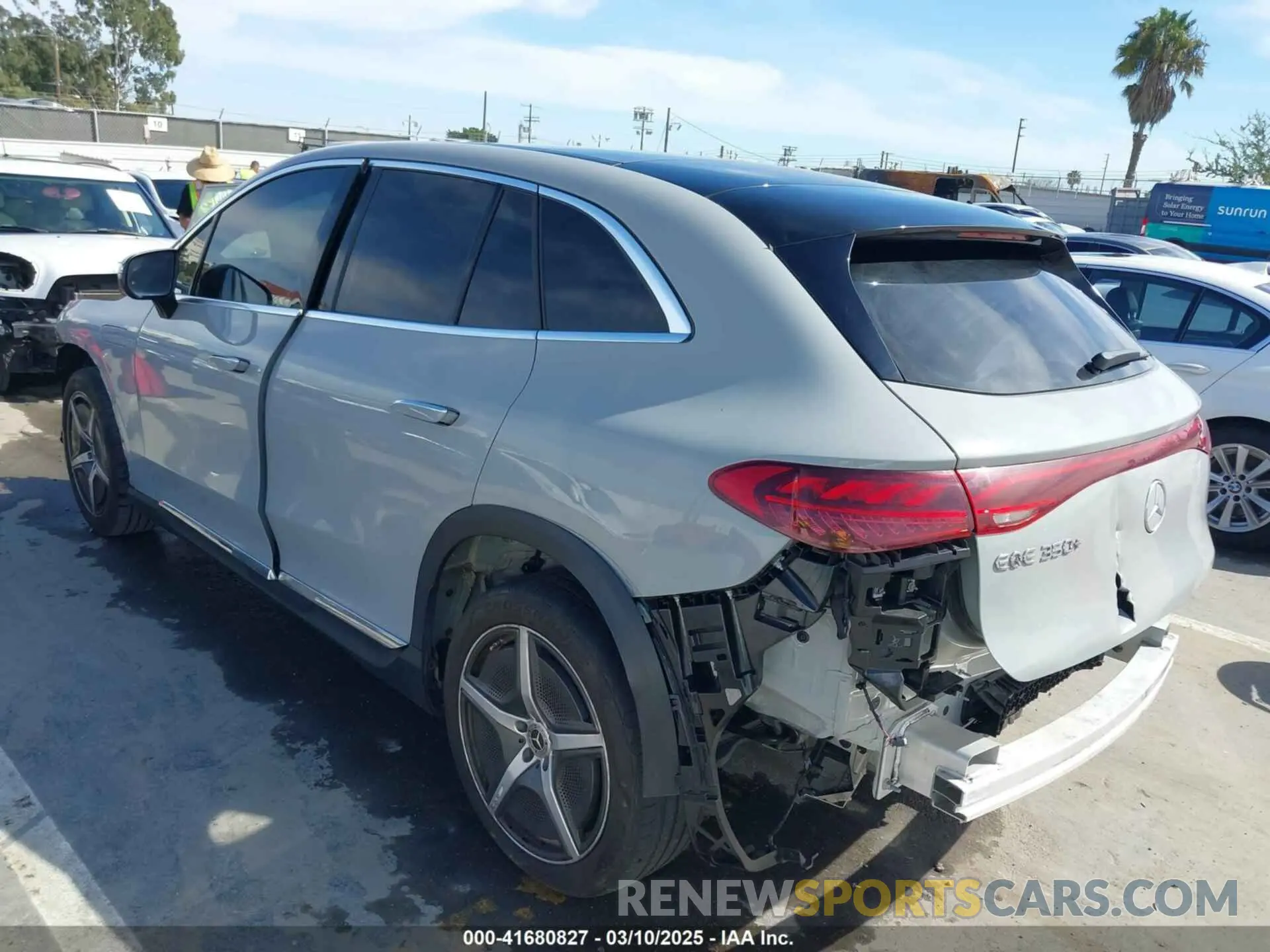 3 fotografías del automóvil dañado 4JGGM2BB4PA014626 MERCEDES-BENZ EQE 350+ SUV 2023