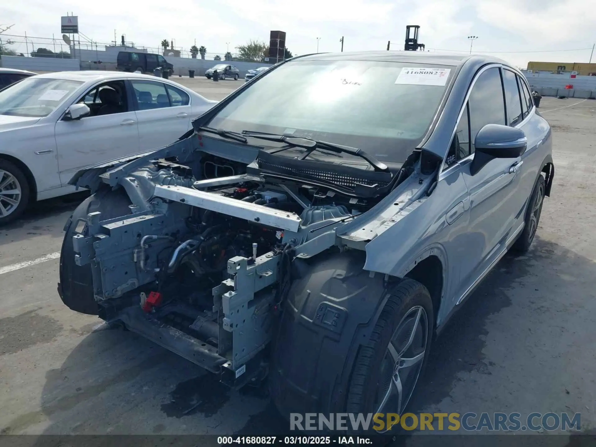 6 fotografías del automóvil dañado 4JGGM2BB4PA014626 MERCEDES-BENZ EQE 350+ SUV 2023