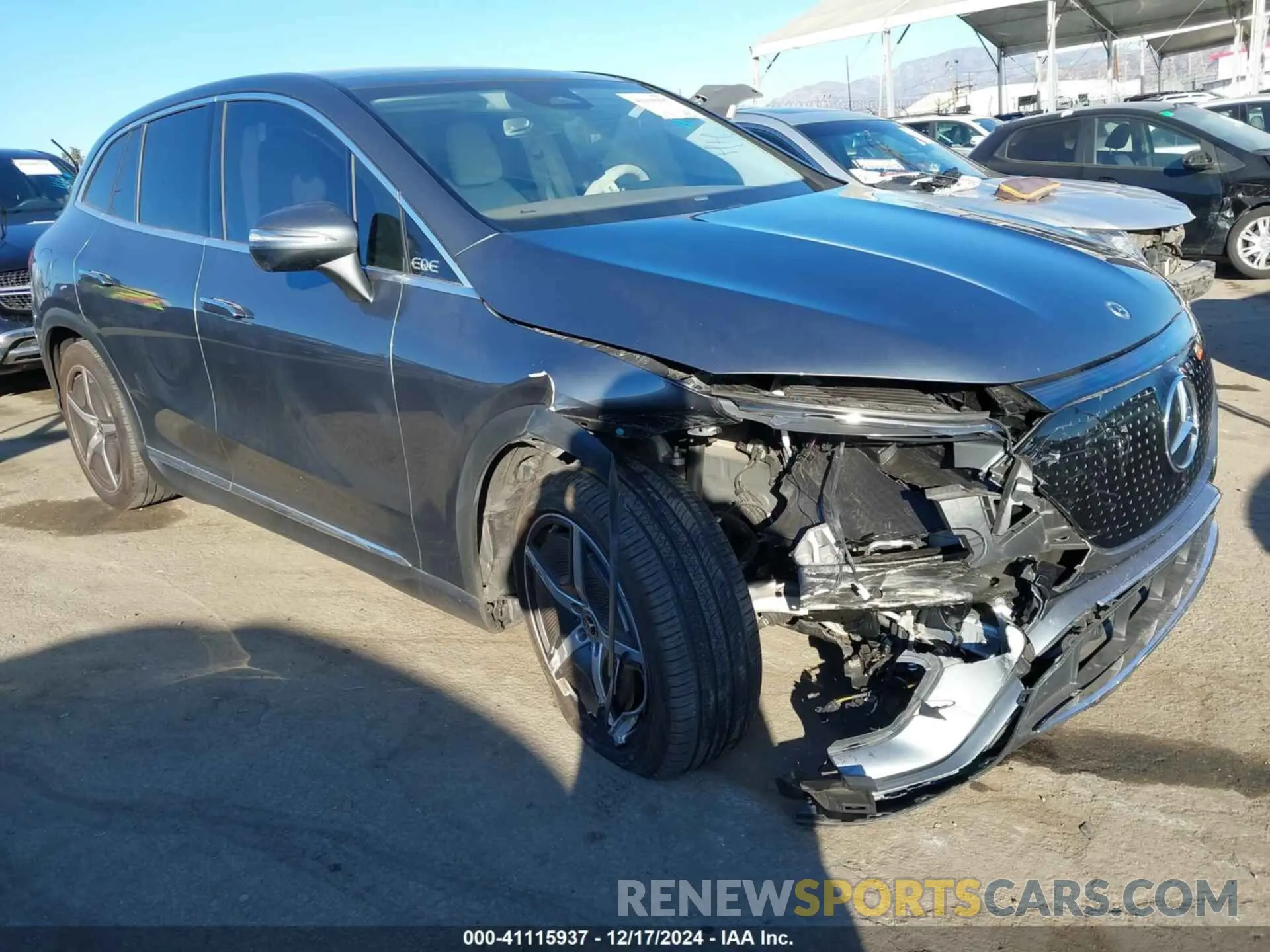 1 fotografías del automóvil dañado 4JGGM2BB4PA031099 MERCEDES-BENZ EQE 350+ SUV 2023