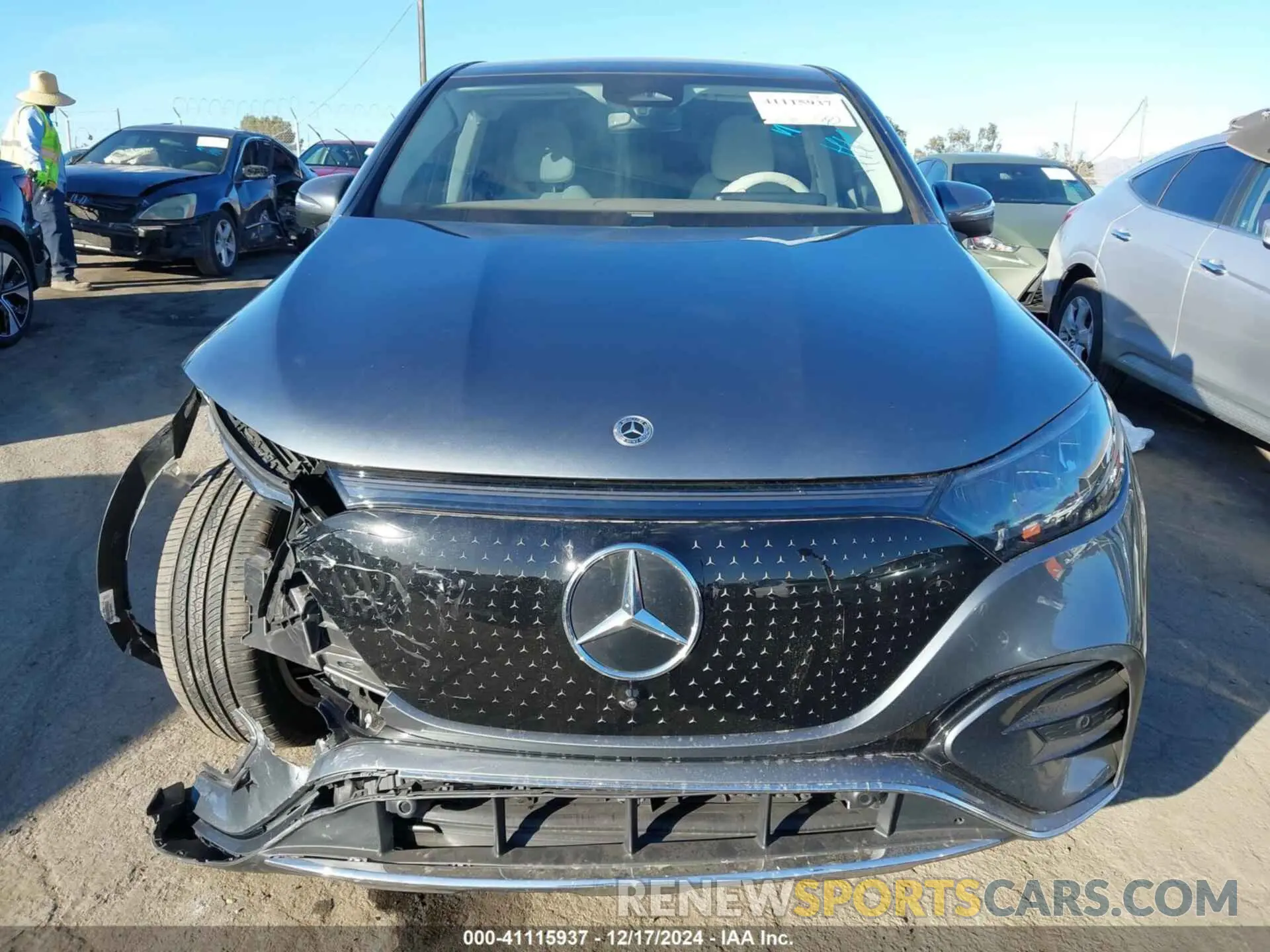11 fotografías del automóvil dañado 4JGGM2BB4PA031099 MERCEDES-BENZ EQE 350+ SUV 2023