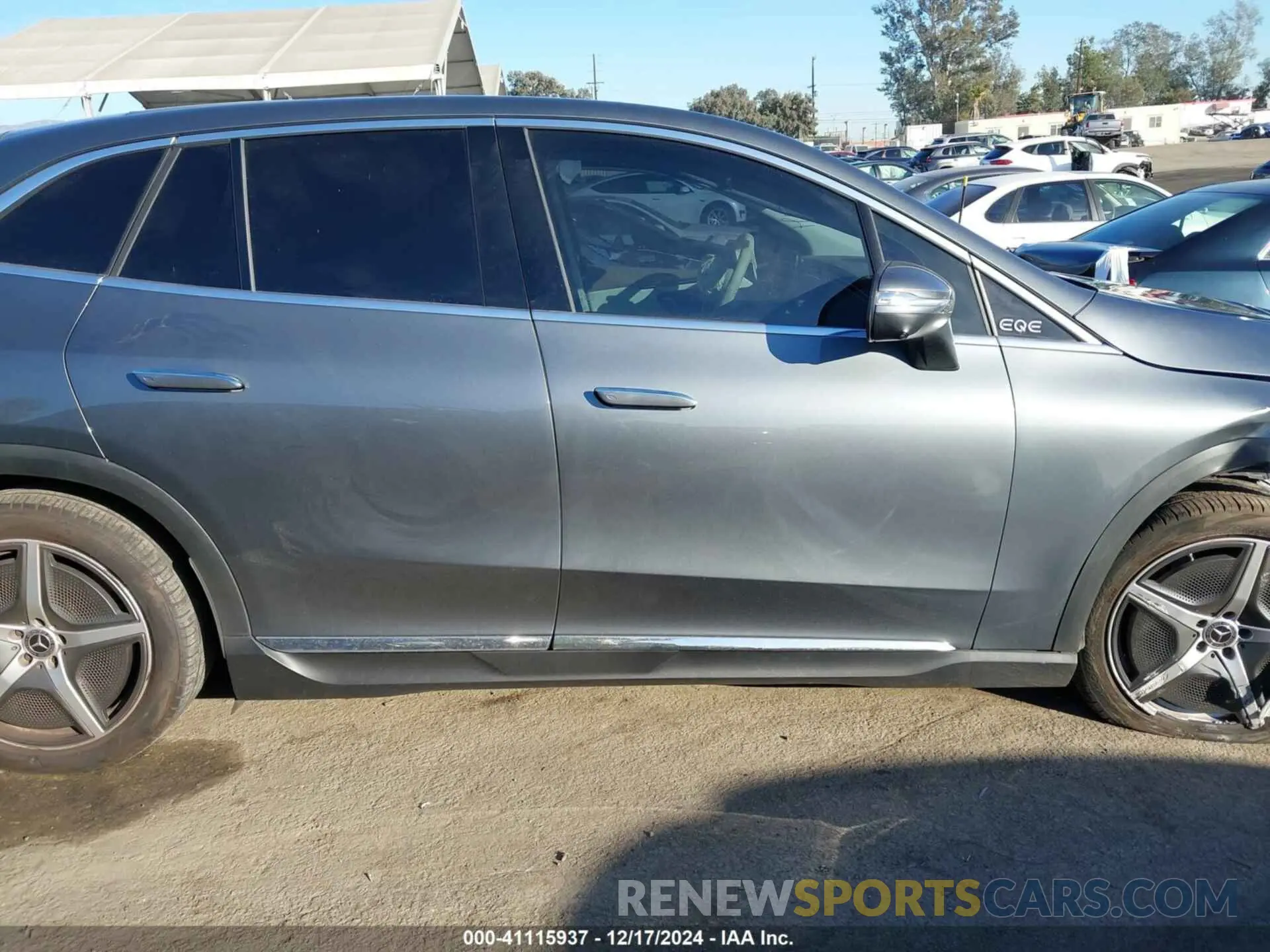 12 fotografías del automóvil dañado 4JGGM2BB4PA031099 MERCEDES-BENZ EQE 350+ SUV 2023