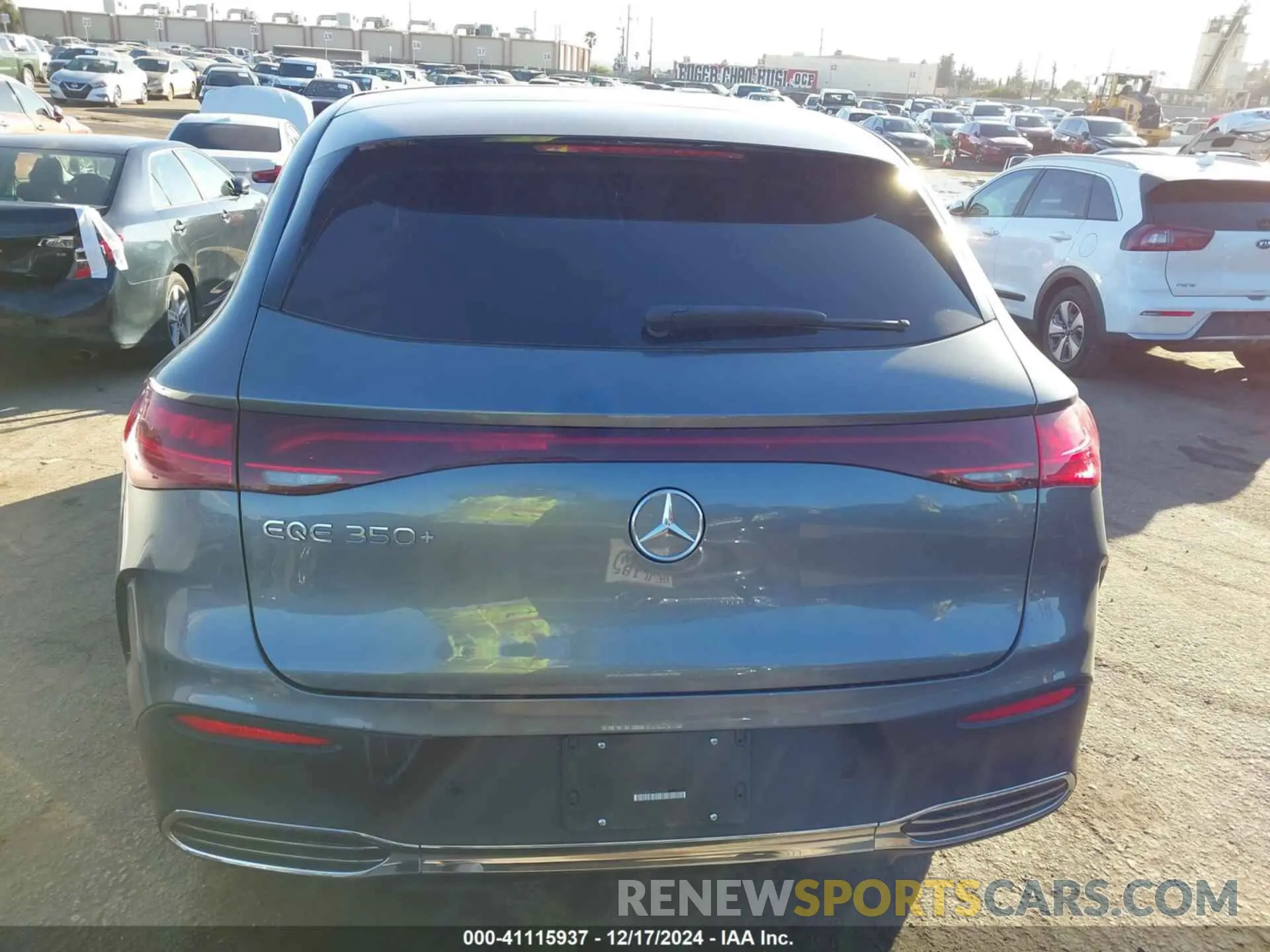 15 fotografías del automóvil dañado 4JGGM2BB4PA031099 MERCEDES-BENZ EQE 350+ SUV 2023
