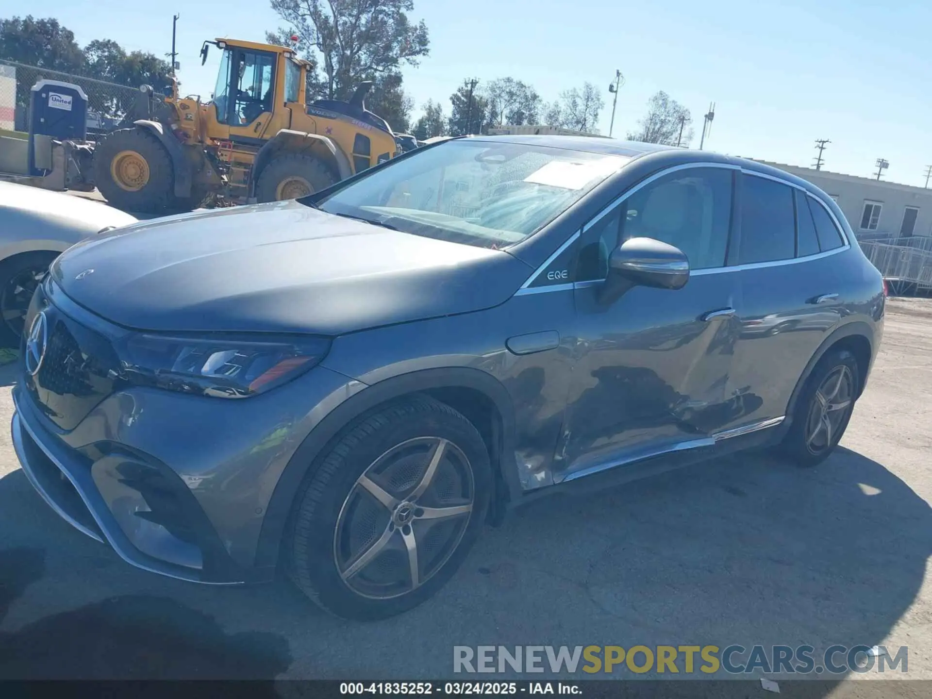 14 fotografías del automóvil dañado 4JGGM2BB4PA038389 MERCEDES-BENZ EQE 350+ SUV 2023