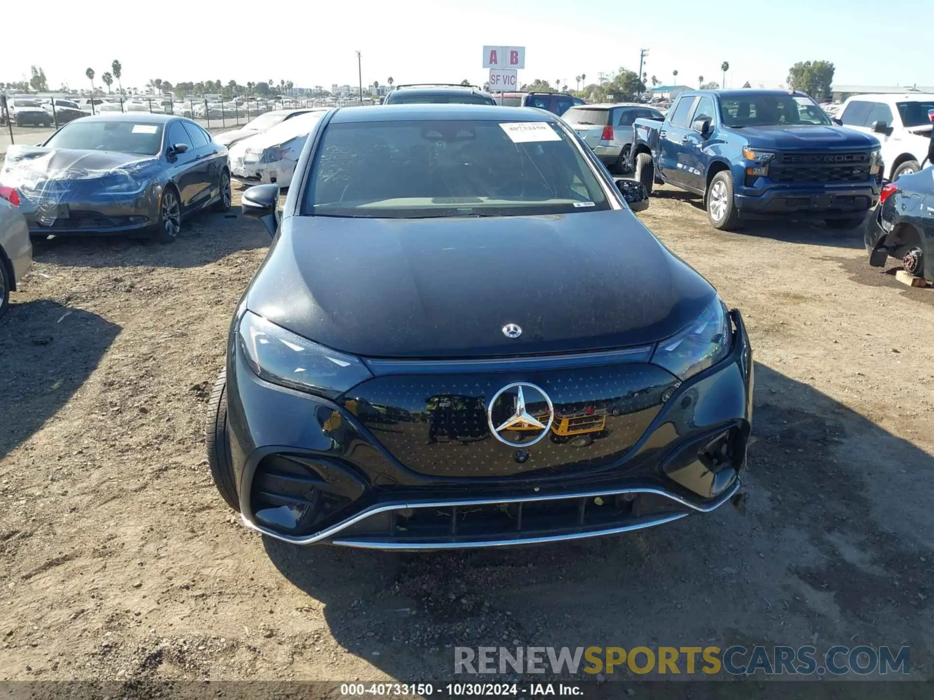 12 fotografías del automóvil dañado 4JGGM2BB5PA001027 MERCEDES-BENZ EQE 350+ SUV 2023