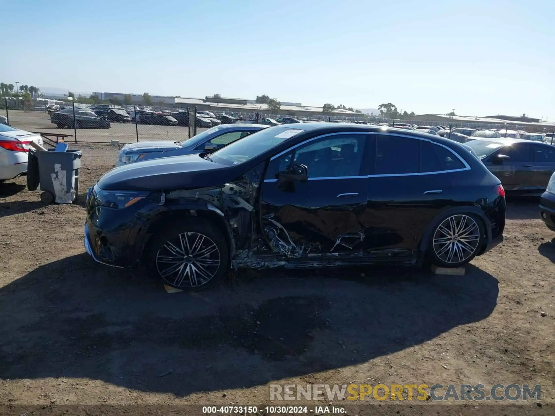 14 fotografías del automóvil dañado 4JGGM2BB5PA001027 MERCEDES-BENZ EQE 350+ SUV 2023