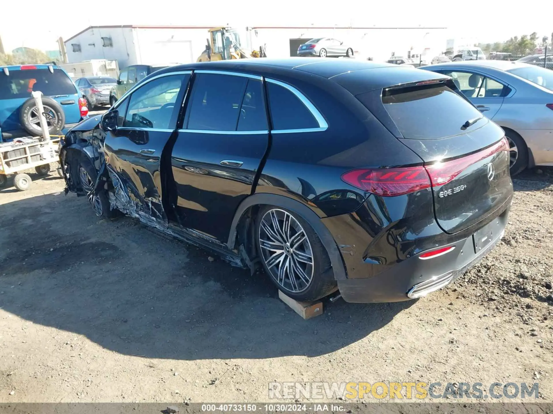 3 fotografías del automóvil dañado 4JGGM2BB5PA001027 MERCEDES-BENZ EQE 350+ SUV 2023