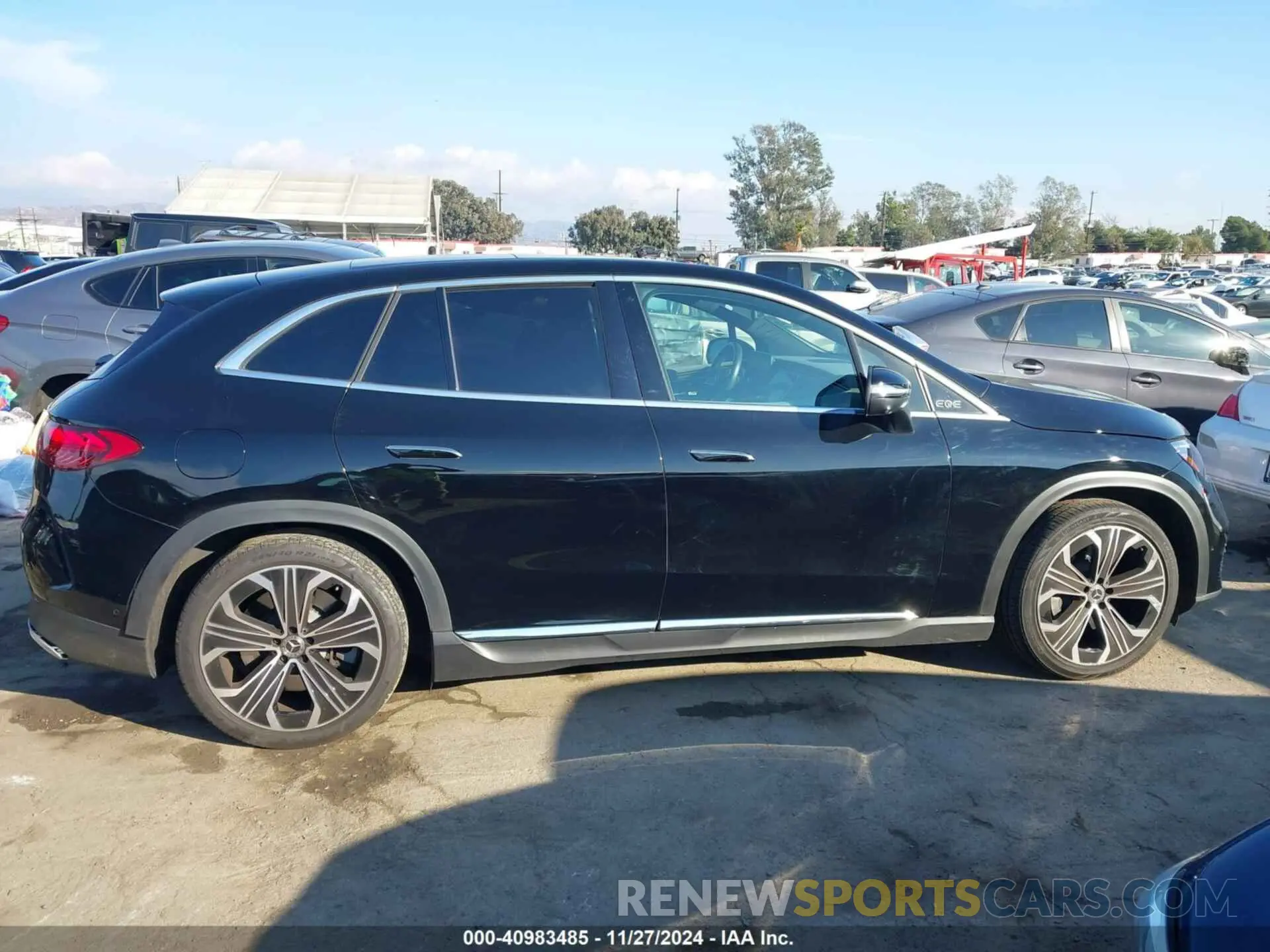 14 fotografías del automóvil dañado 4JGGM2BB6PA024493 MERCEDES-BENZ EQE 350+ SUV 2023