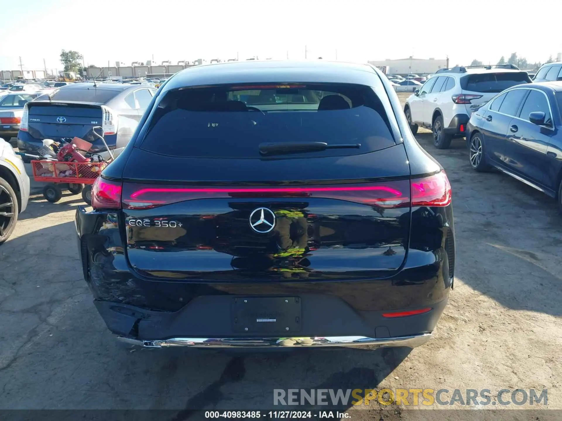 17 fotografías del automóvil dañado 4JGGM2BB6PA024493 MERCEDES-BENZ EQE 350+ SUV 2023