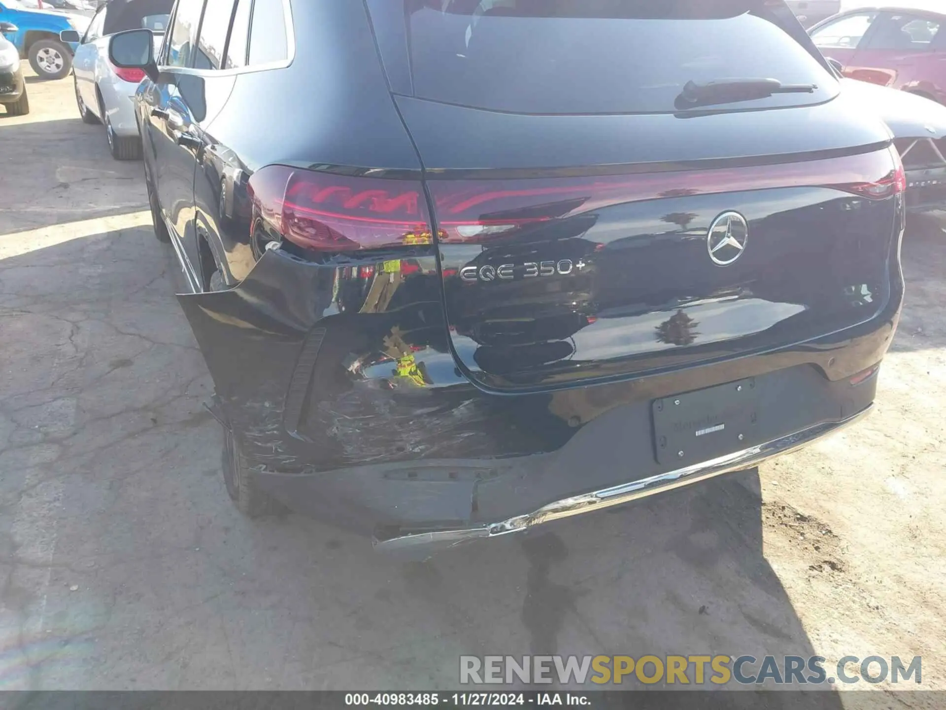 20 fotografías del automóvil dañado 4JGGM2BB6PA024493 MERCEDES-BENZ EQE 350+ SUV 2023