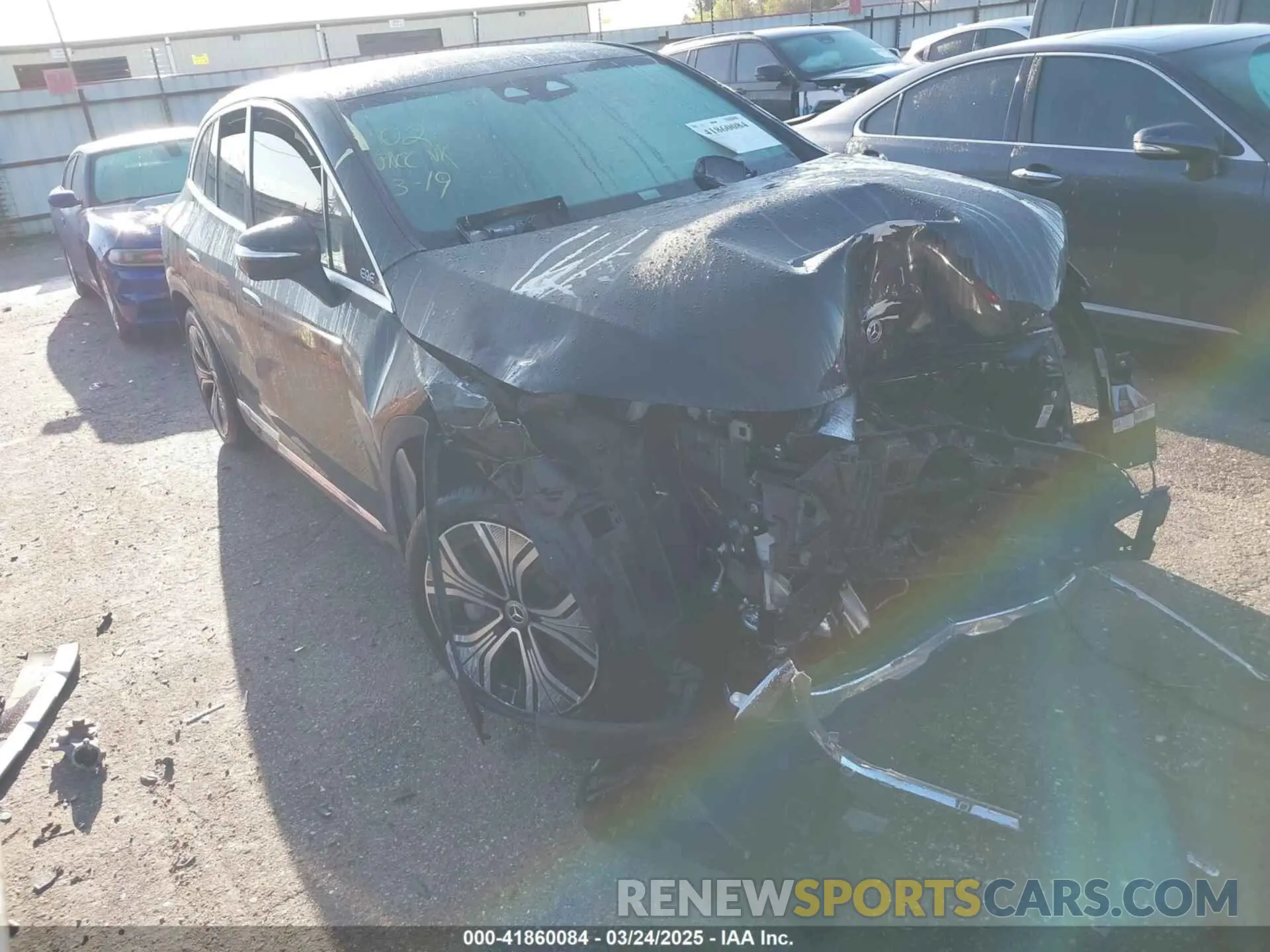 1 fotografías del automóvil dañado 4JGGM2BB7PA011168 MERCEDES-BENZ EQE 350+ SUV 2023