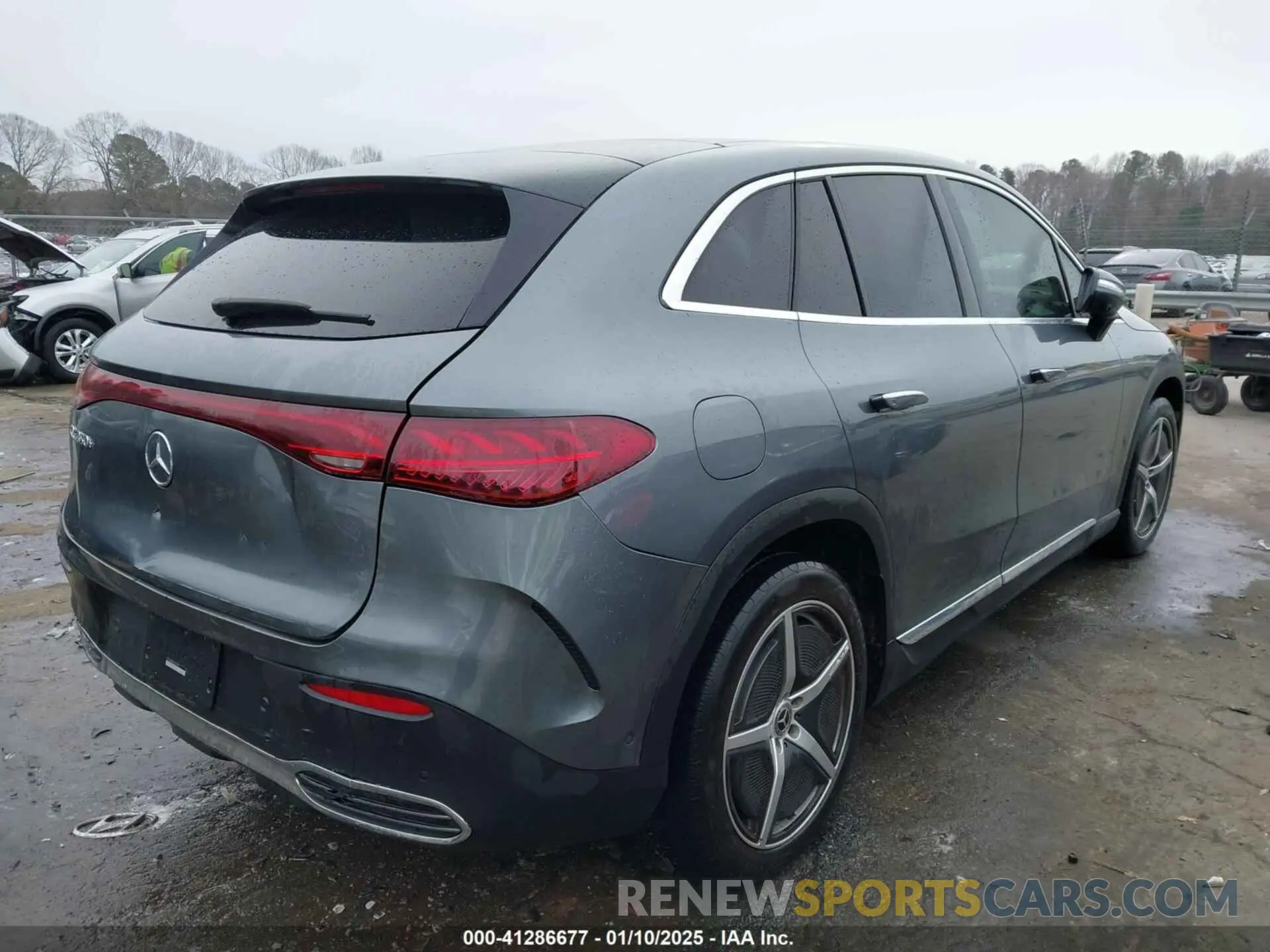 4 fotografías del automóvil dañado 4JGGM2BB8PA017402 MERCEDES-BENZ EQE 350+ SUV 2023