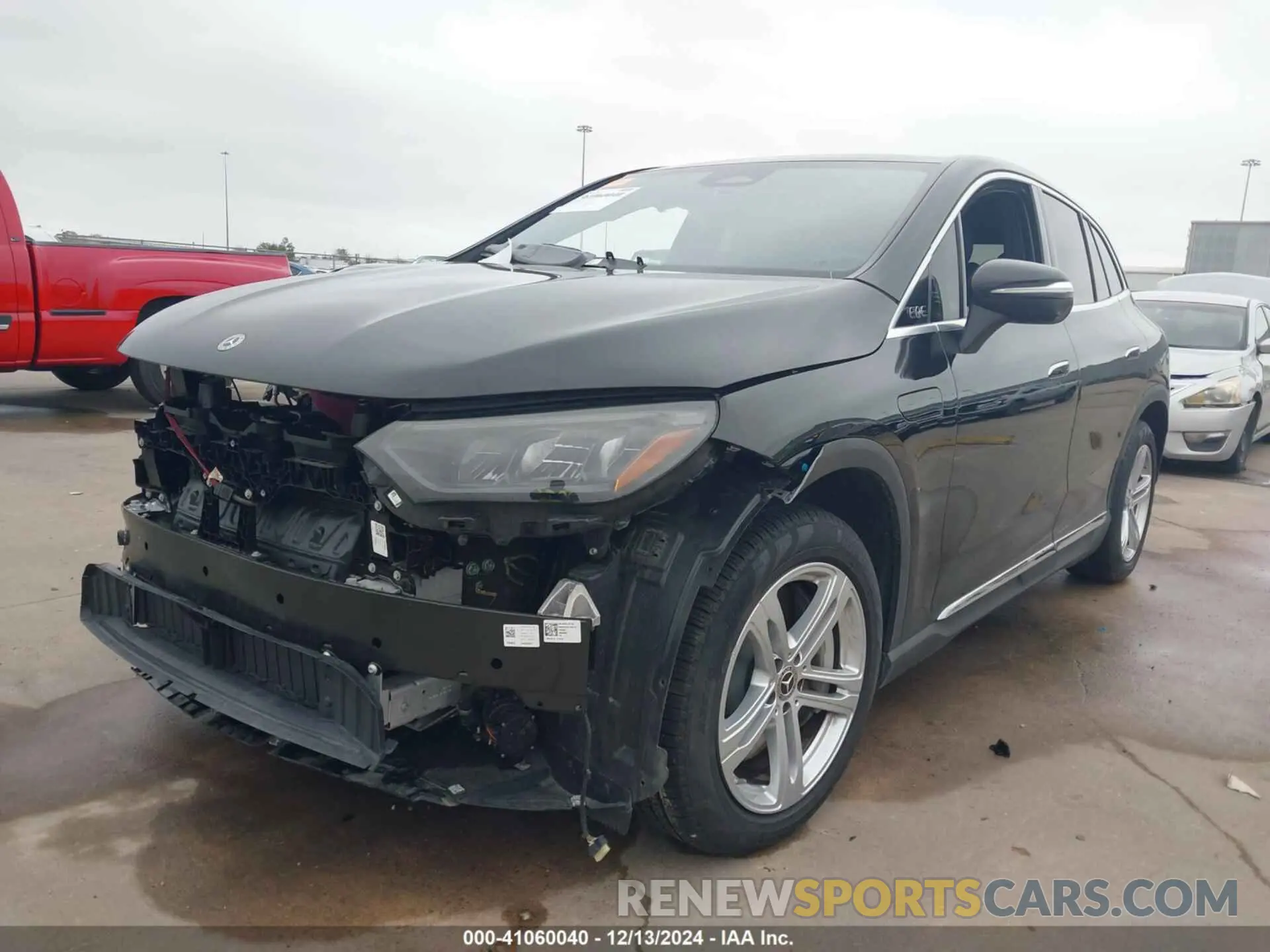 2 fotografías del automóvil dañado 4JGGM2BB9PA013231 MERCEDES-BENZ EQE 350+ SUV 2023