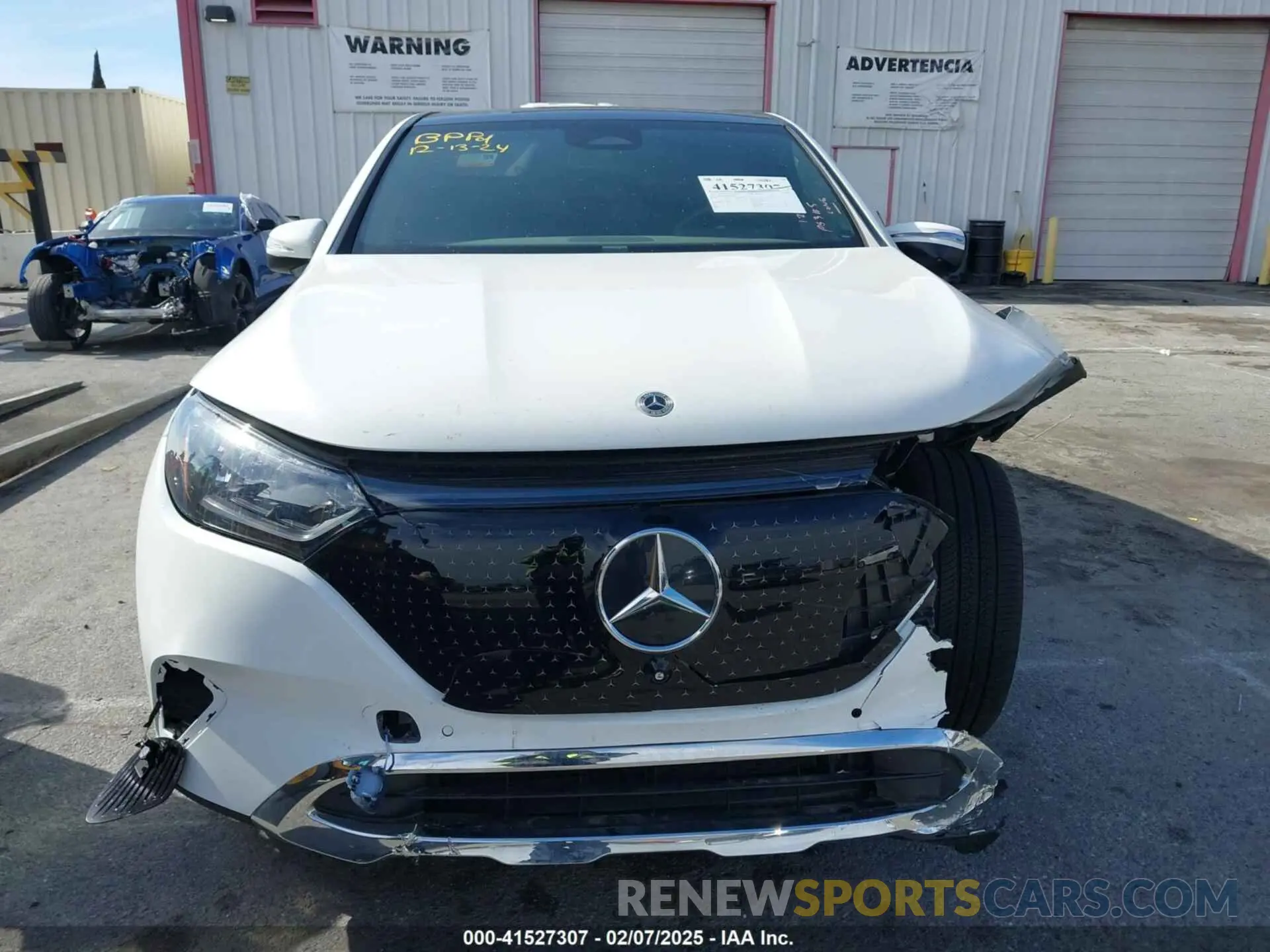 12 fotografías del automóvil dañado 4JGGM1CB9RA053823 MERCEDES-BENZ EQE 350 SUV 2024