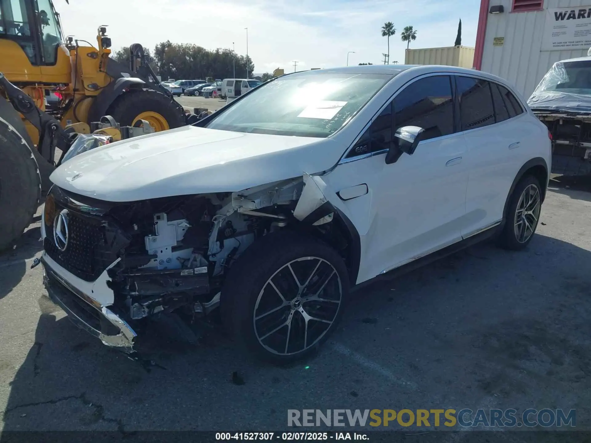2 fotografías del automóvil dañado 4JGGM1CB9RA053823 MERCEDES-BENZ EQE 350 SUV 2024