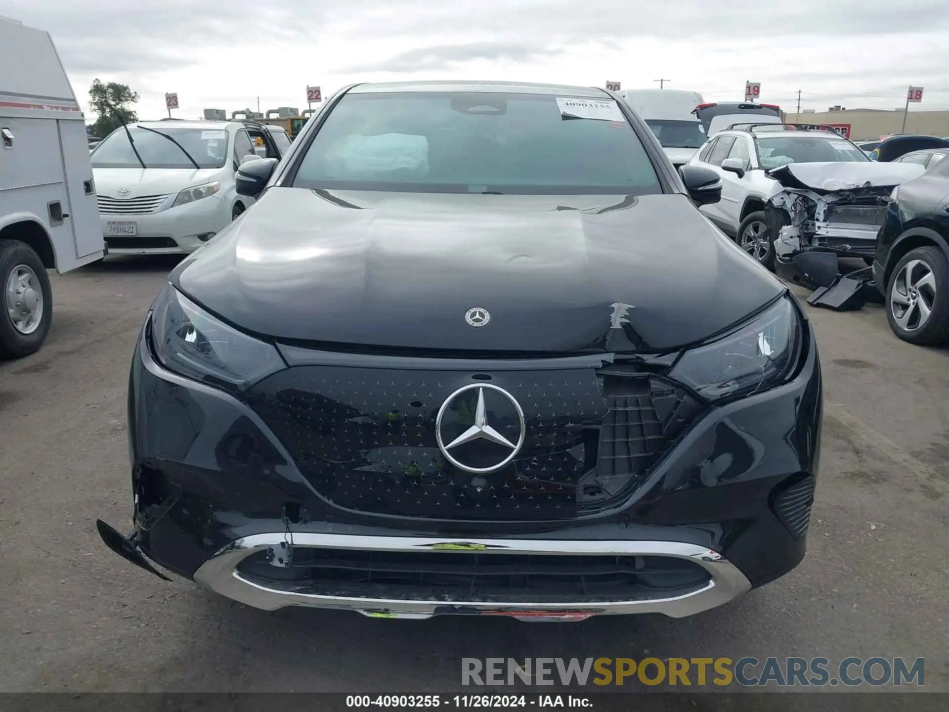 12 fotografías del automóvil dañado 4JGGM2BB7RA054735 MERCEDES-BENZ EQE 350+ SUV 2024
