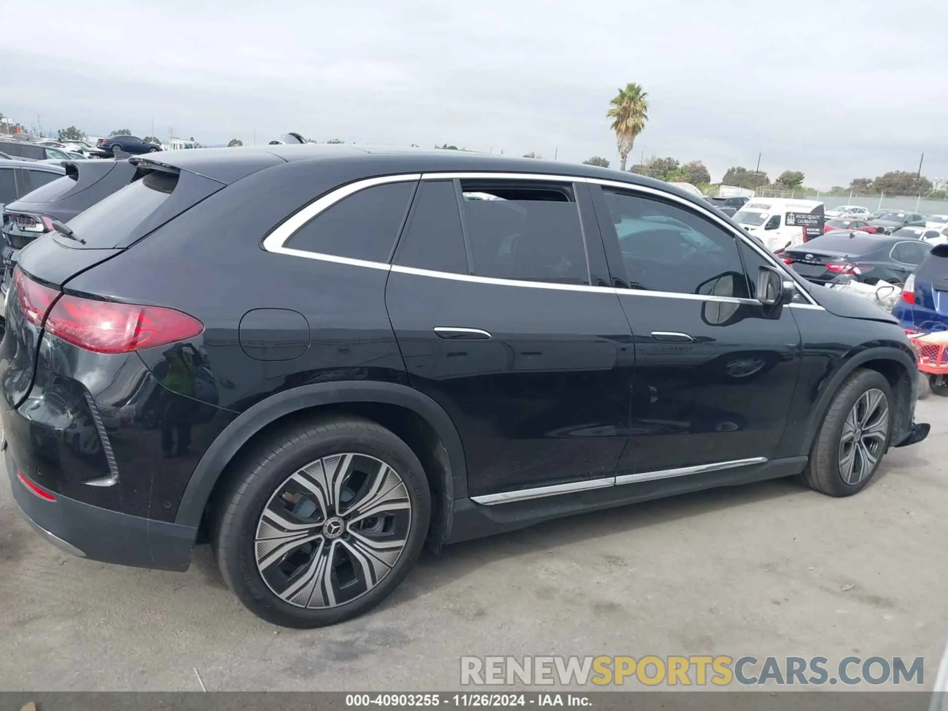 13 fotografías del automóvil dañado 4JGGM2BB7RA054735 MERCEDES-BENZ EQE 350+ SUV 2024