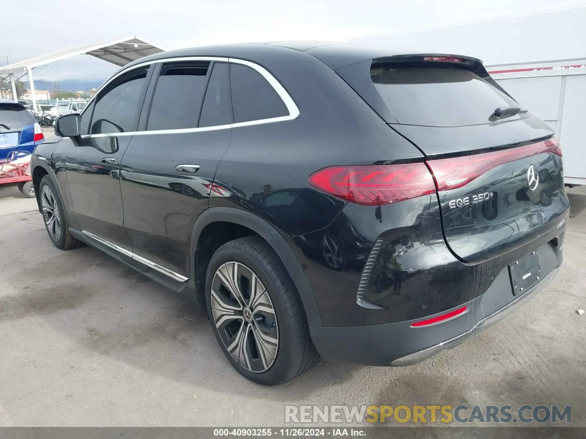 3 fotografías del automóvil dañado 4JGGM2BB7RA054735 MERCEDES-BENZ EQE 350+ SUV 2024