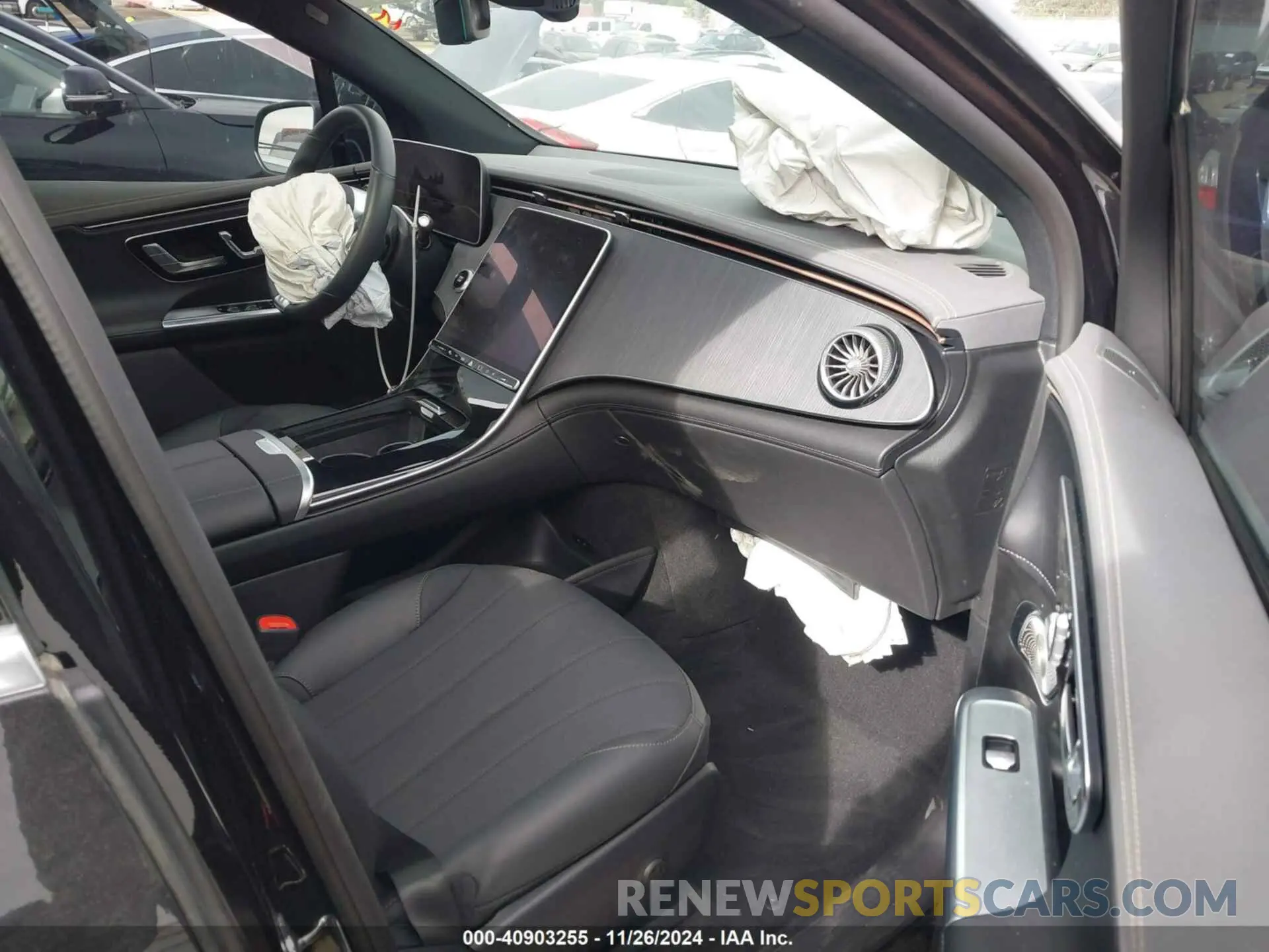 5 fotografías del automóvil dañado 4JGGM2BB7RA054735 MERCEDES-BENZ EQE 350+ SUV 2024