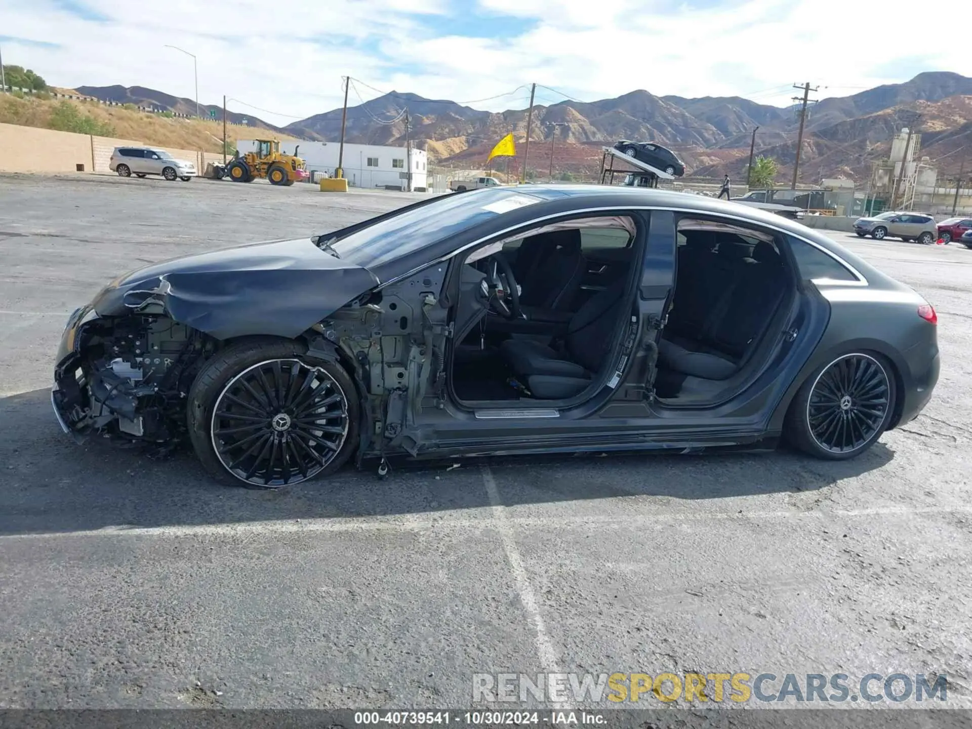 15 fotografías del automóvil dañado W1KEG2CB2PF034898 MERCEDES-BENZ EQE 500 2023