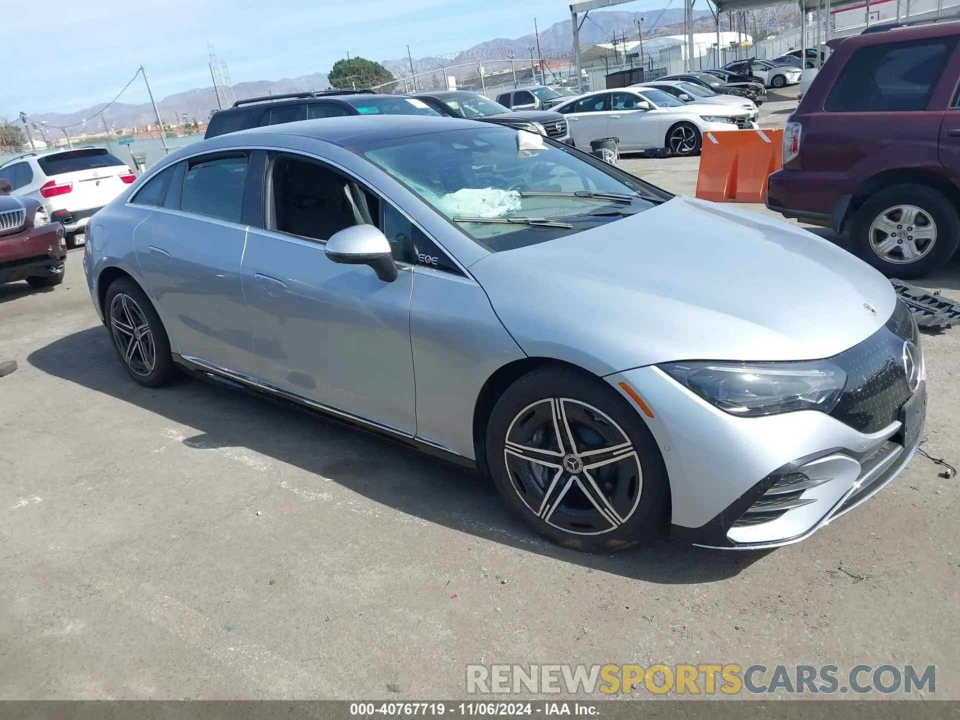1 fotografías del automóvil dañado W1KEG2CB4PF015012 MERCEDES-BENZ EQE 500 2023