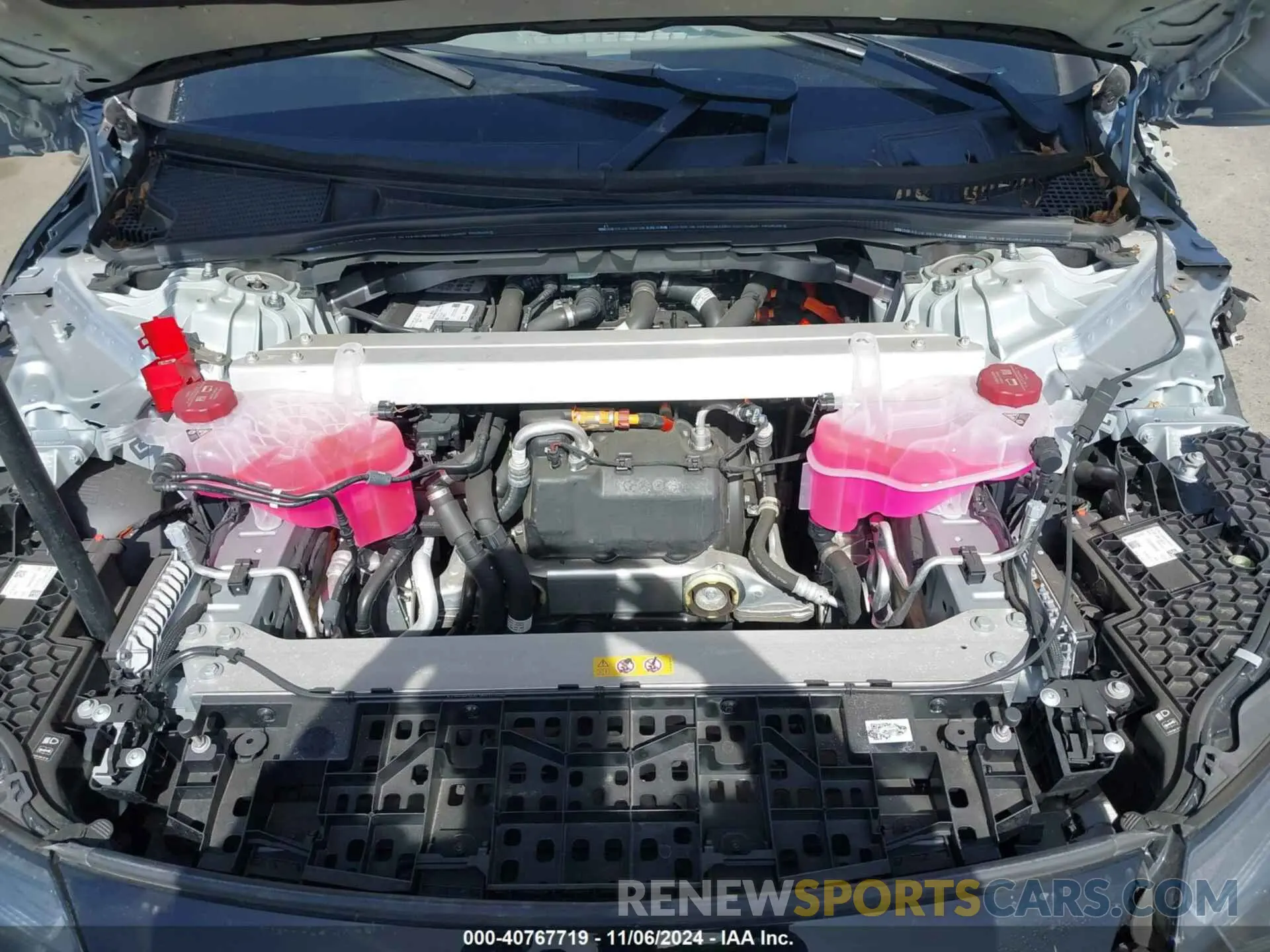 10 fotografías del automóvil dañado W1KEG2CB4PF015012 MERCEDES-BENZ EQE 500 2023